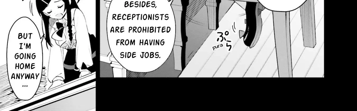I’m the guild receptionist, but since I don’t want to work overtime, I think I’ll just solo the boss Chapter 11 page 15 - 