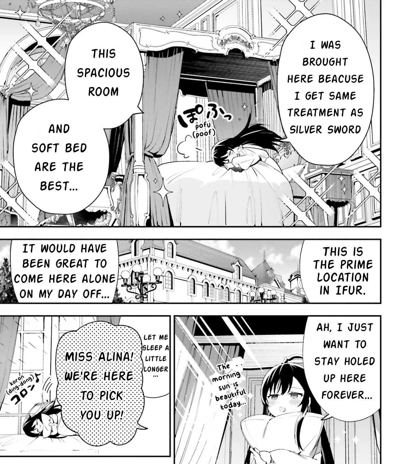 I’m the guild receptionist, but since I don’t want to work overtime, I think I’ll just solo the boss Chapter 11 page 38 - 
