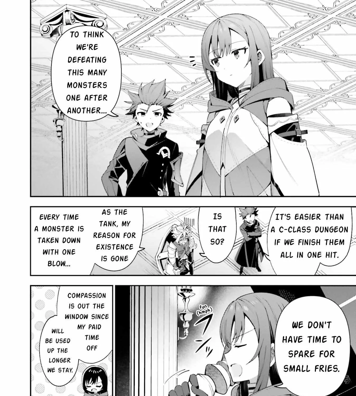I’m the guild receptionist, but since I don’t want to work overtime, I think I’ll just solo the boss Chapter 12 page 31 - 
