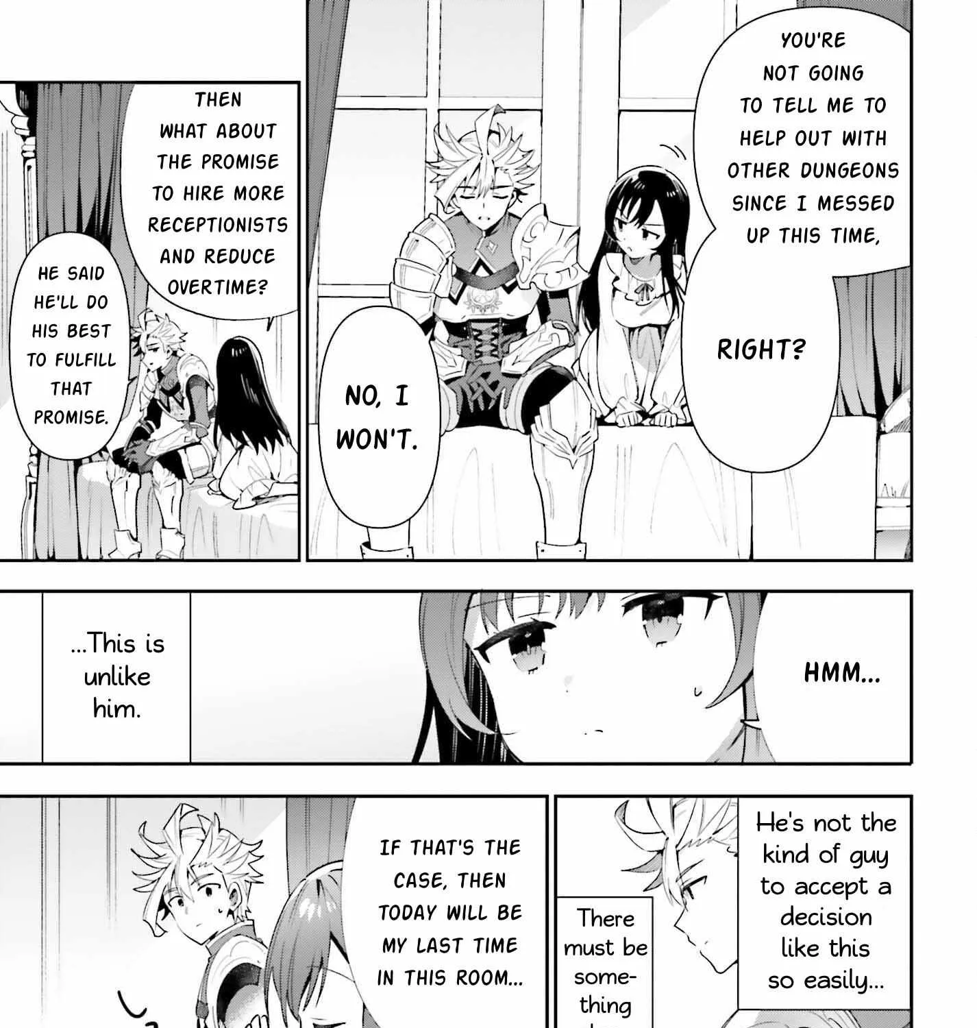 I’m the guild receptionist, but since I don’t want to work overtime, I think I’ll just solo the boss Chapter 14 page 37 - 