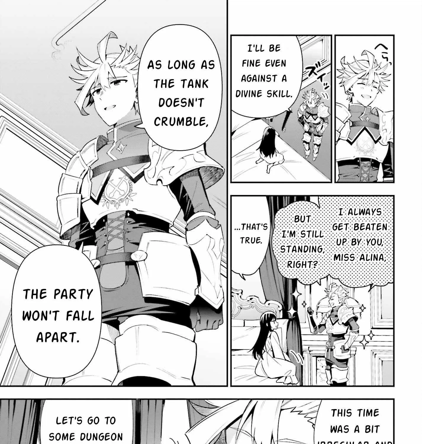 I’m the guild receptionist, but since I don’t want to work overtime, I think I’ll just solo the boss Chapter 14 page 49 - 