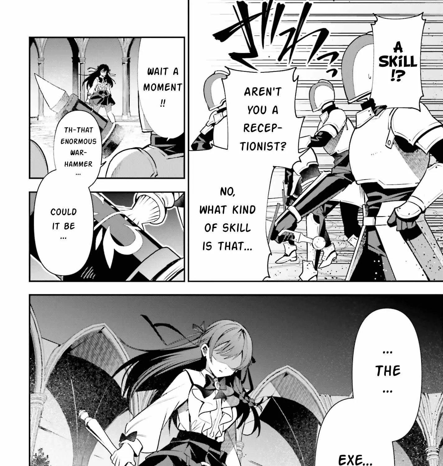 I’m the guild receptionist, but since I don’t want to work overtime, I think I’ll just solo the boss Chapter 19 page 45 - 