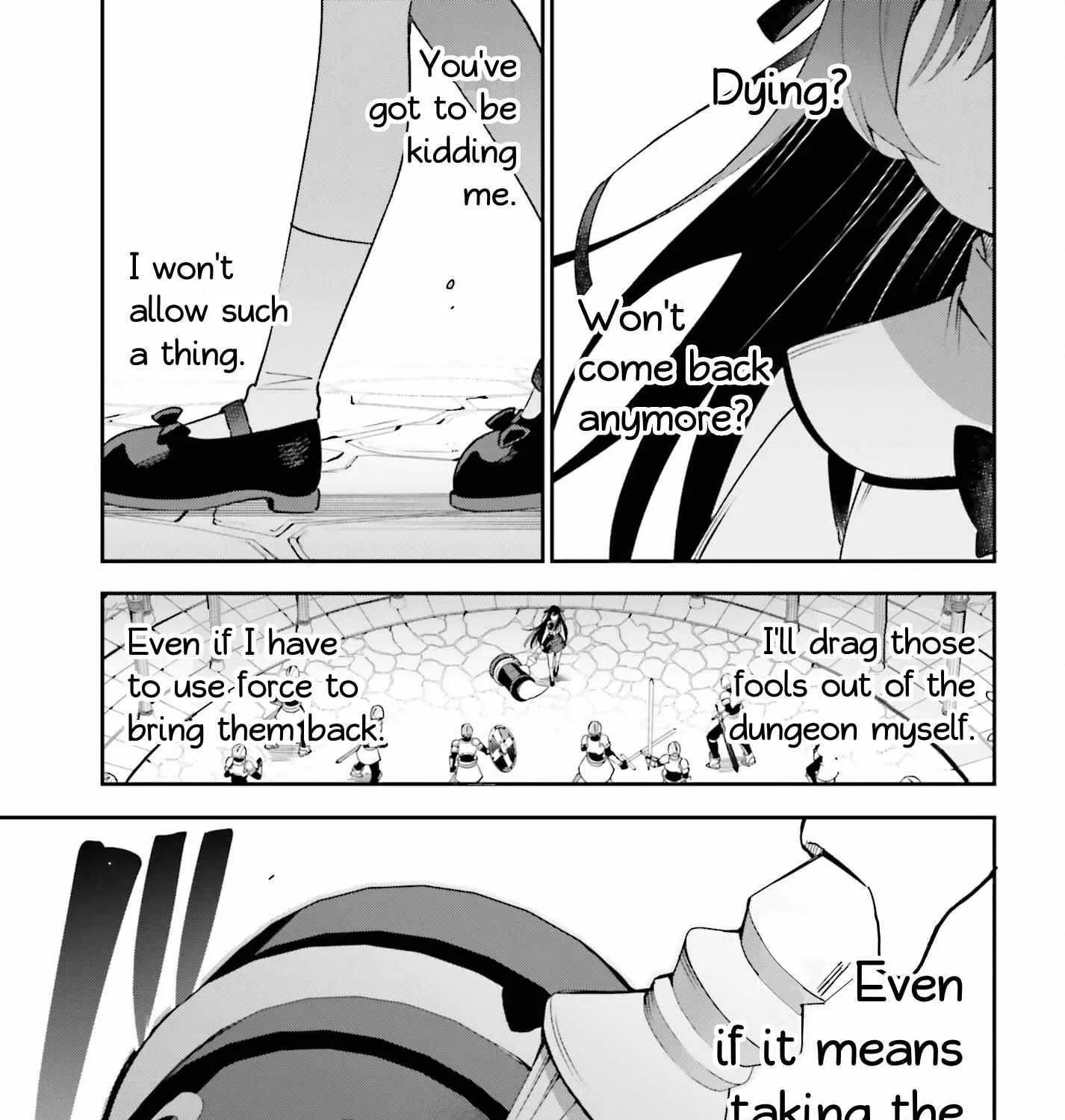 I’m the guild receptionist, but since I don’t want to work overtime, I think I’ll just solo the boss Chapter 19 page 51 - 
