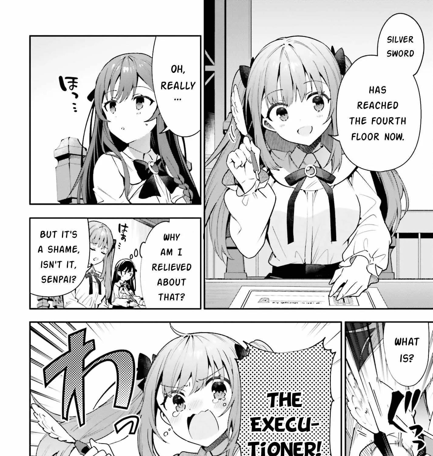 I’m the guild receptionist, but since I don’t want to work overtime, I think I’ll just solo the boss Chapter 19 page 8 - 