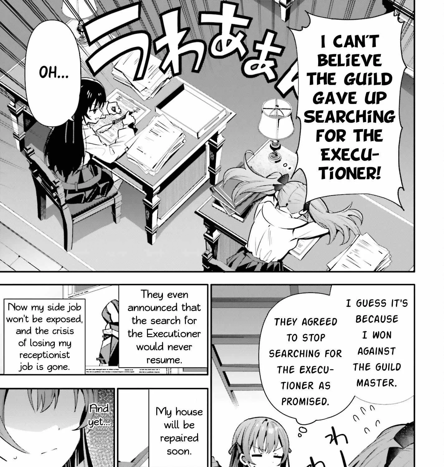 I’m the guild receptionist, but since I don’t want to work overtime, I think I’ll just solo the boss Chapter 19 page 10 - 