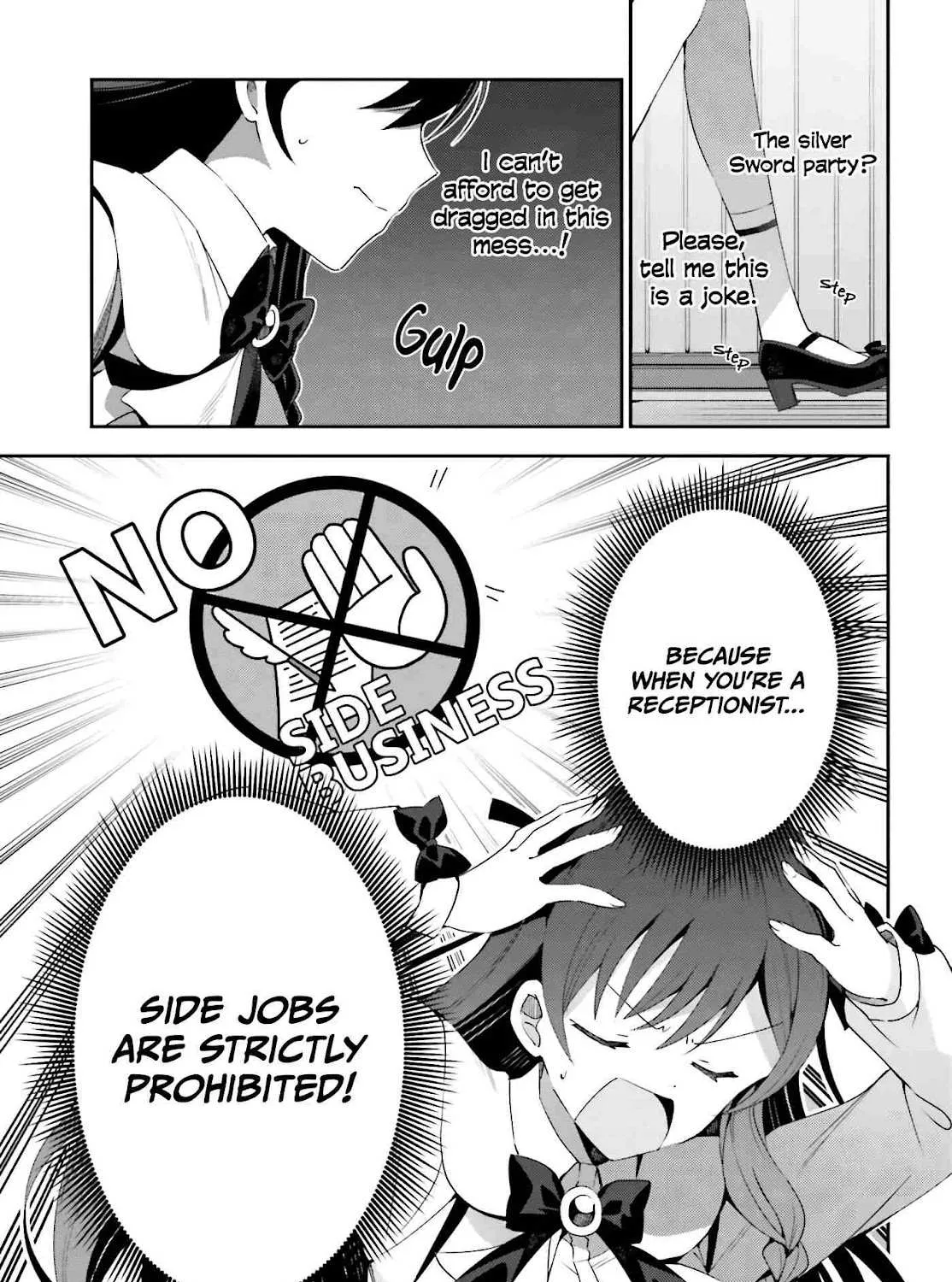 I’m the guild receptionist, but since I don’t want to work overtime, I think I’ll just solo the boss Chapter 2 page 14 - 