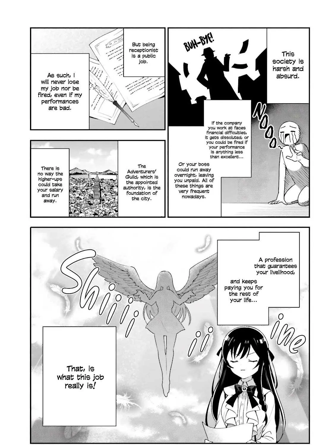 I’m the guild receptionist, but since I don’t want to work overtime, I think I’ll just solo the boss Chapter 2 page 18 - 