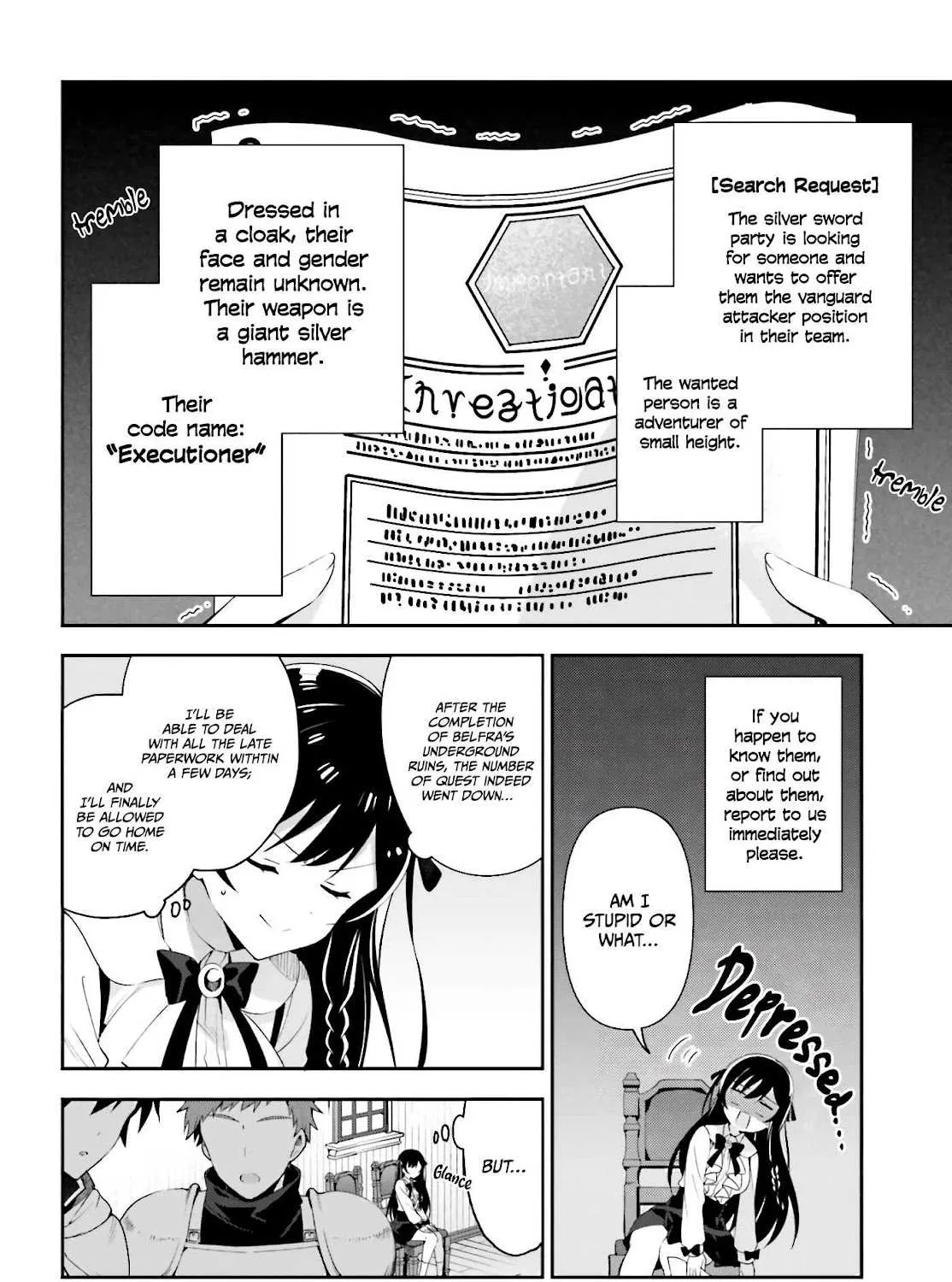 I’m the guild receptionist, but since I don’t want to work overtime, I think I’ll just solo the boss Chapter 2 page 8 - 