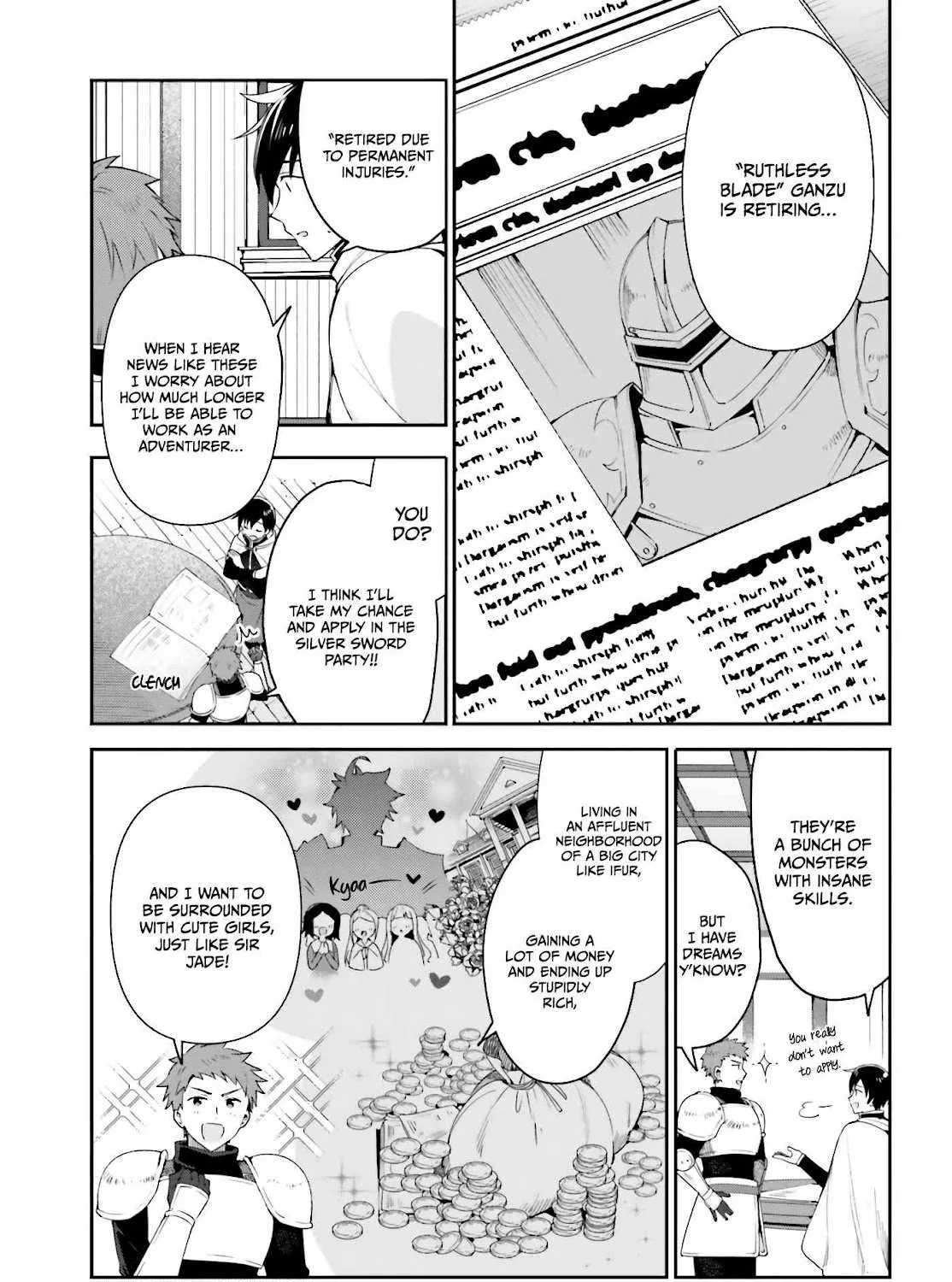 I’m the guild receptionist, but since I don’t want to work overtime, I think I’ll just solo the boss Chapter 2 page 10 - 
