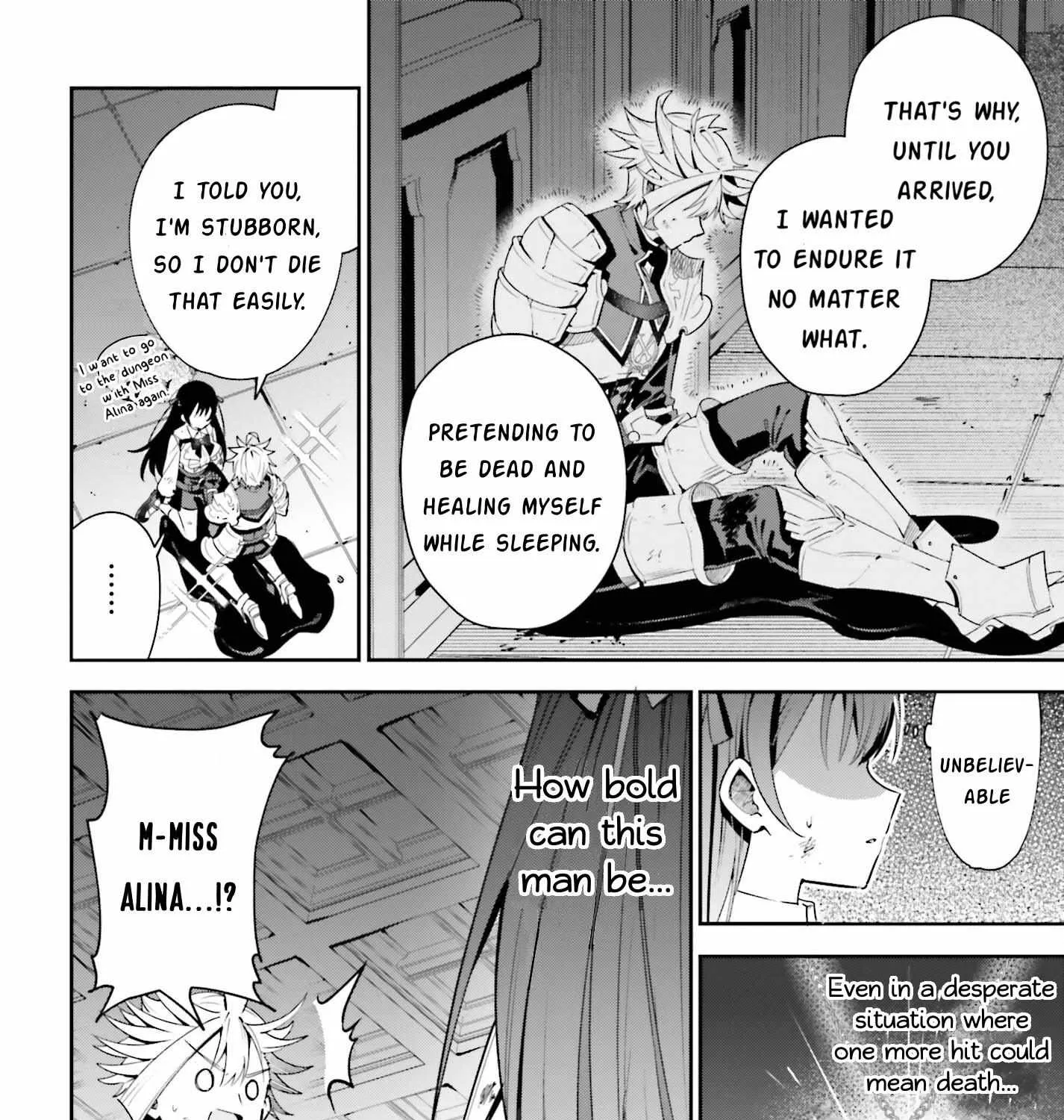 I’m the guild receptionist, but since I don’t want to work overtime, I think I’ll just solo the boss Chapter 21 page 26 - 