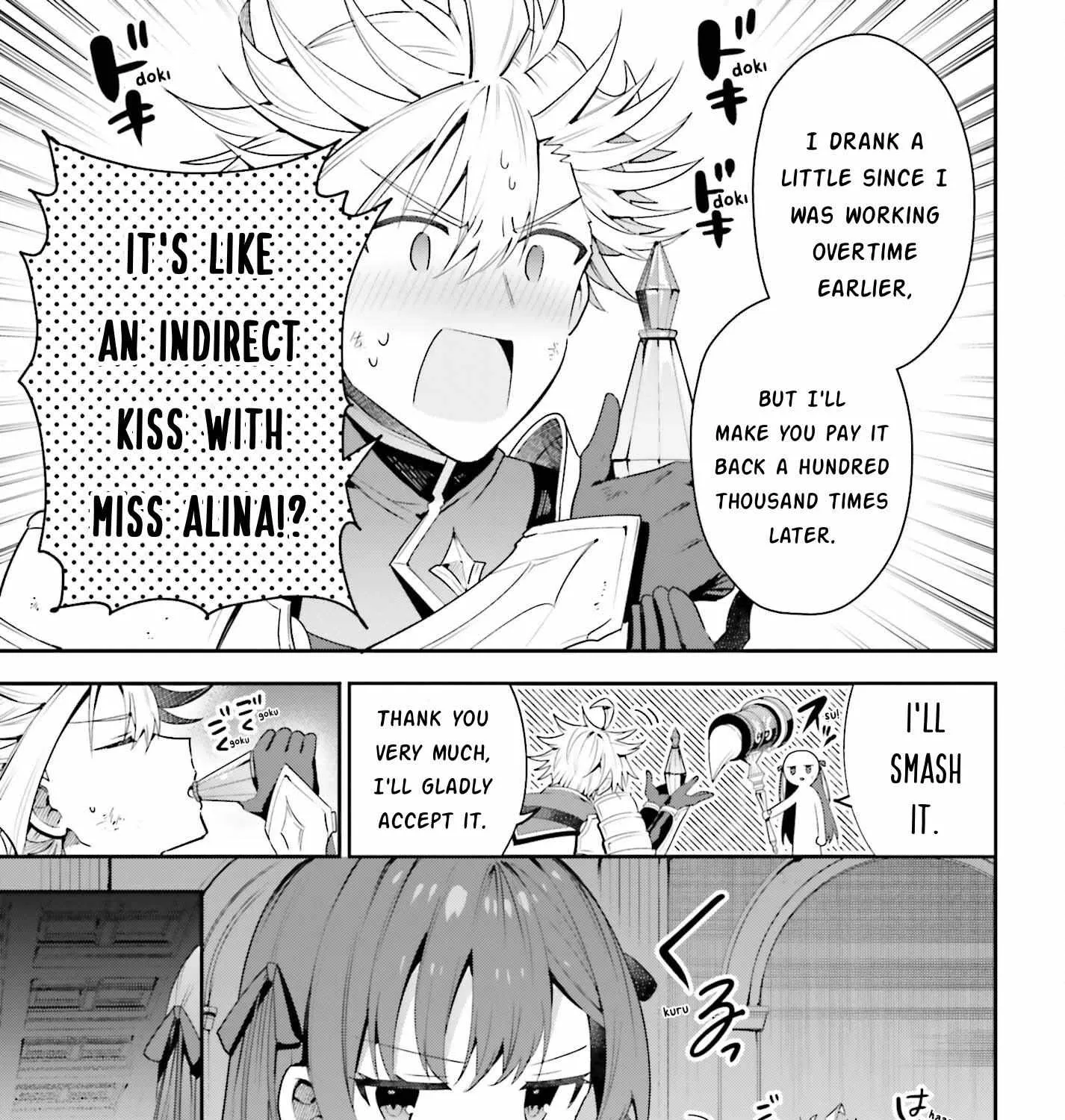 I’m the guild receptionist, but since I don’t want to work overtime, I think I’ll just solo the boss Chapter 21 page 40 - 