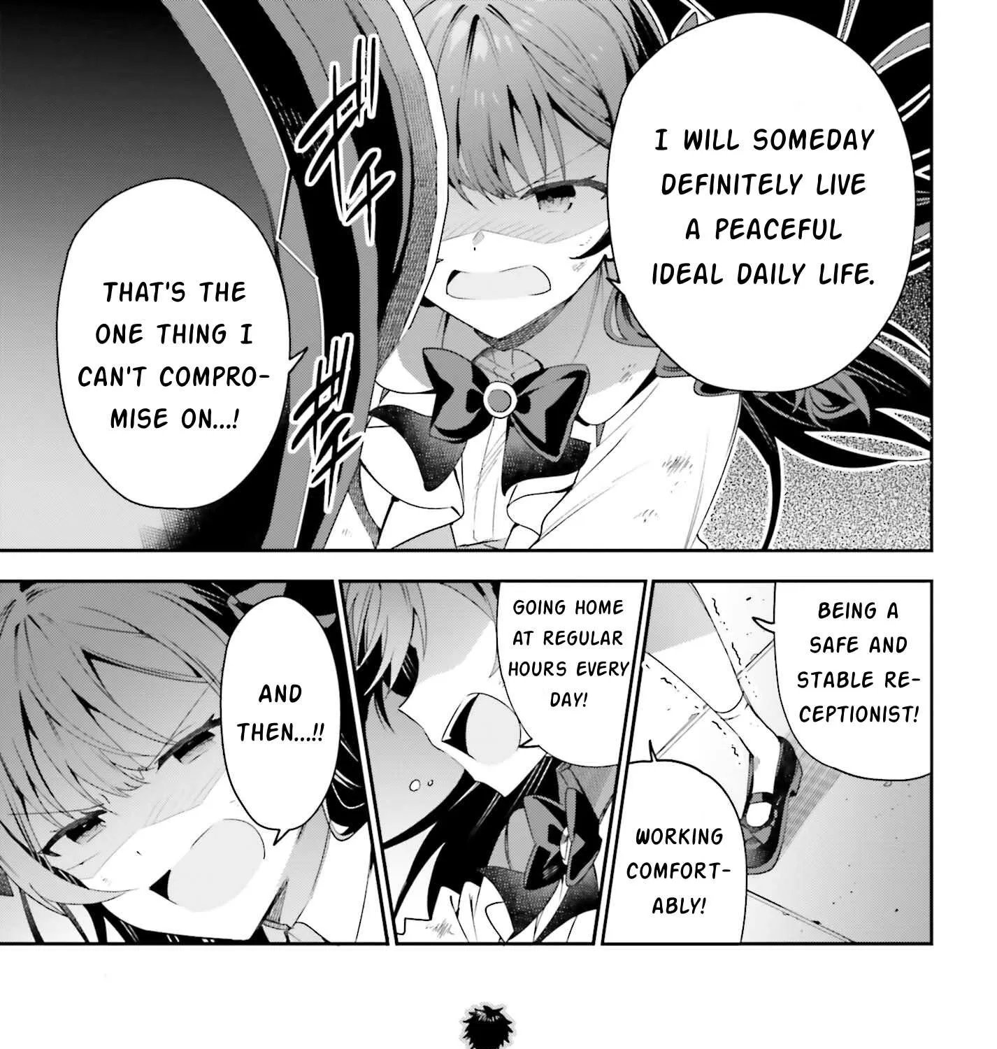I’m the guild receptionist, but since I don’t want to work overtime, I think I’ll just solo the boss Chapter 22 page 29 - 