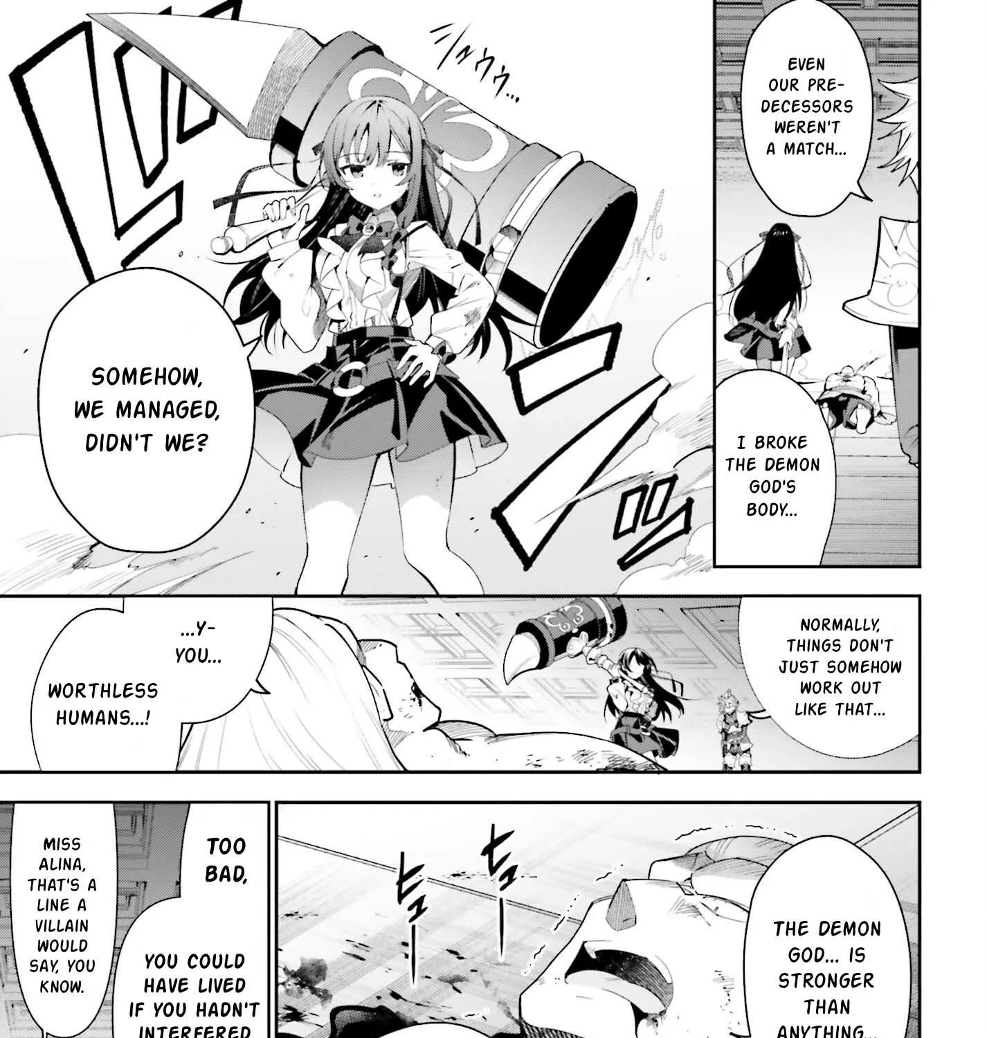 I’m the guild receptionist, but since I don’t want to work overtime, I think I’ll just solo the boss Chapter 23 page 19 - 