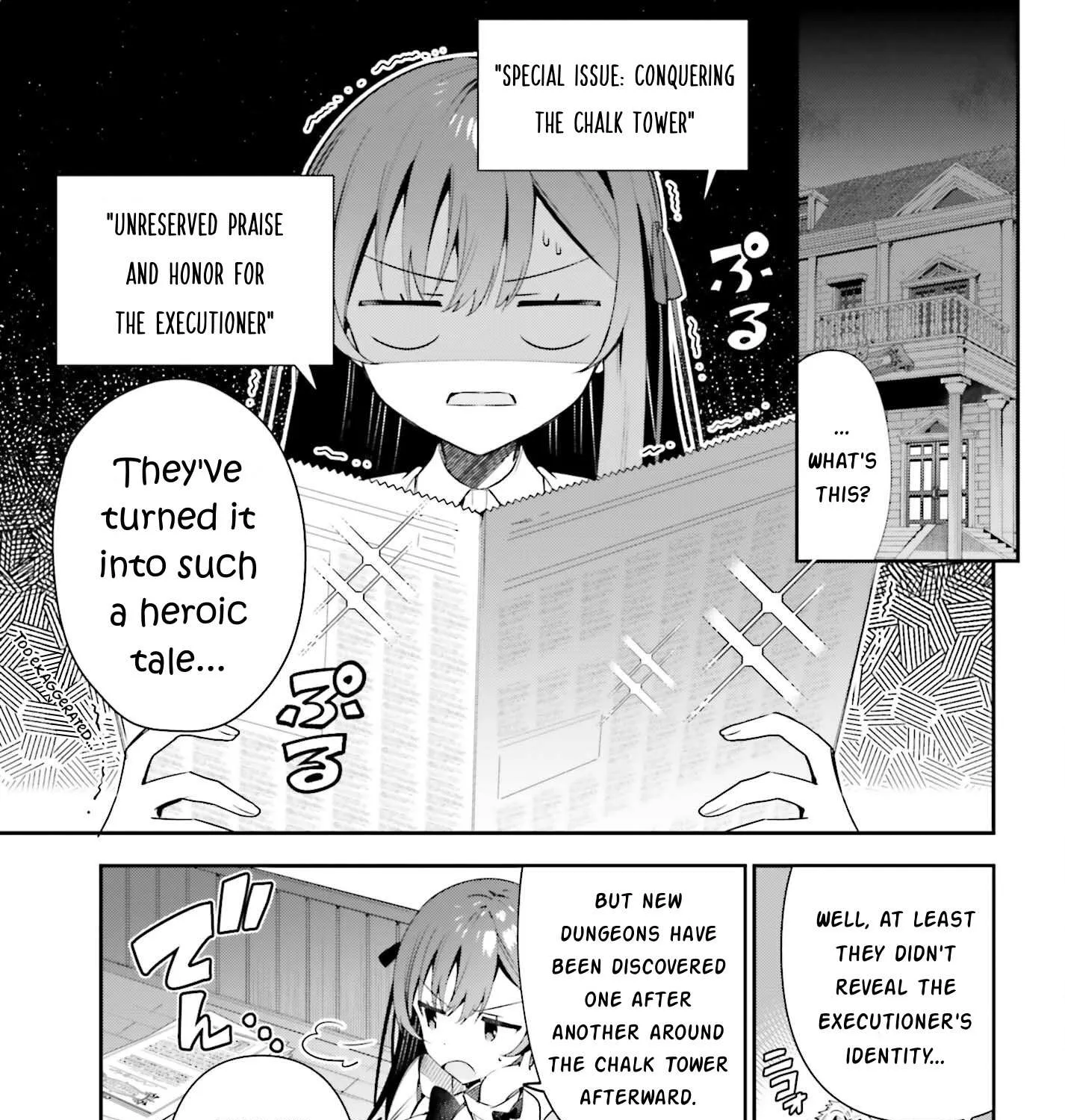 I’m the guild receptionist, but since I don’t want to work overtime, I think I’ll just solo the boss Chapter 23 page 35 - 