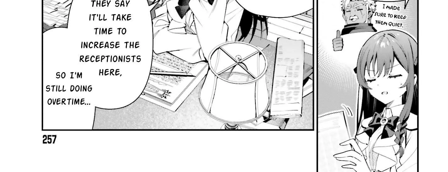 I’m the guild receptionist, but since I don’t want to work overtime, I think I’ll just solo the boss Chapter 23 page 36 - 