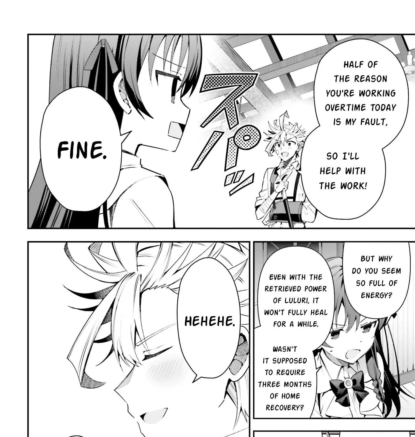 I’m the guild receptionist, but since I don’t want to work overtime, I think I’ll just solo the boss Chapter 23 page 41 - 