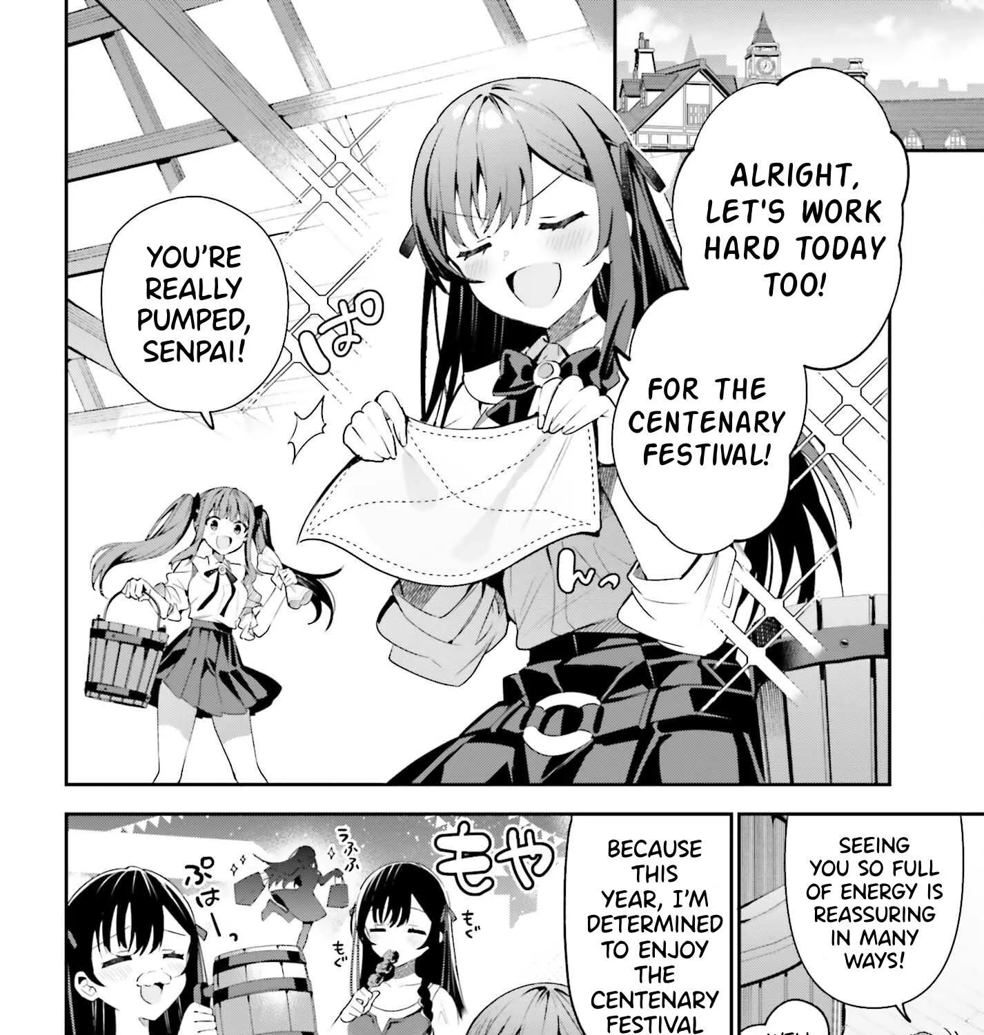 I’m the guild receptionist, but since I don’t want to work overtime, I think I’ll just solo the boss Chapter 24 page 36 - 
