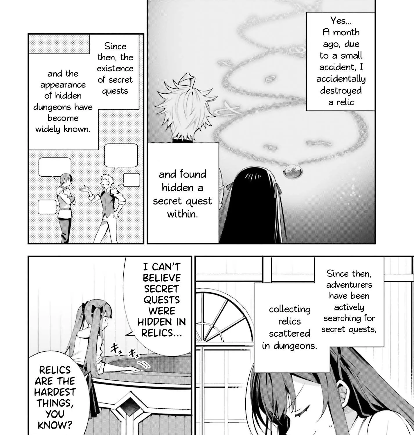 I’m the guild receptionist, but since I don’t want to work overtime, I think I’ll just solo the boss Chapter 24 page 40 - 