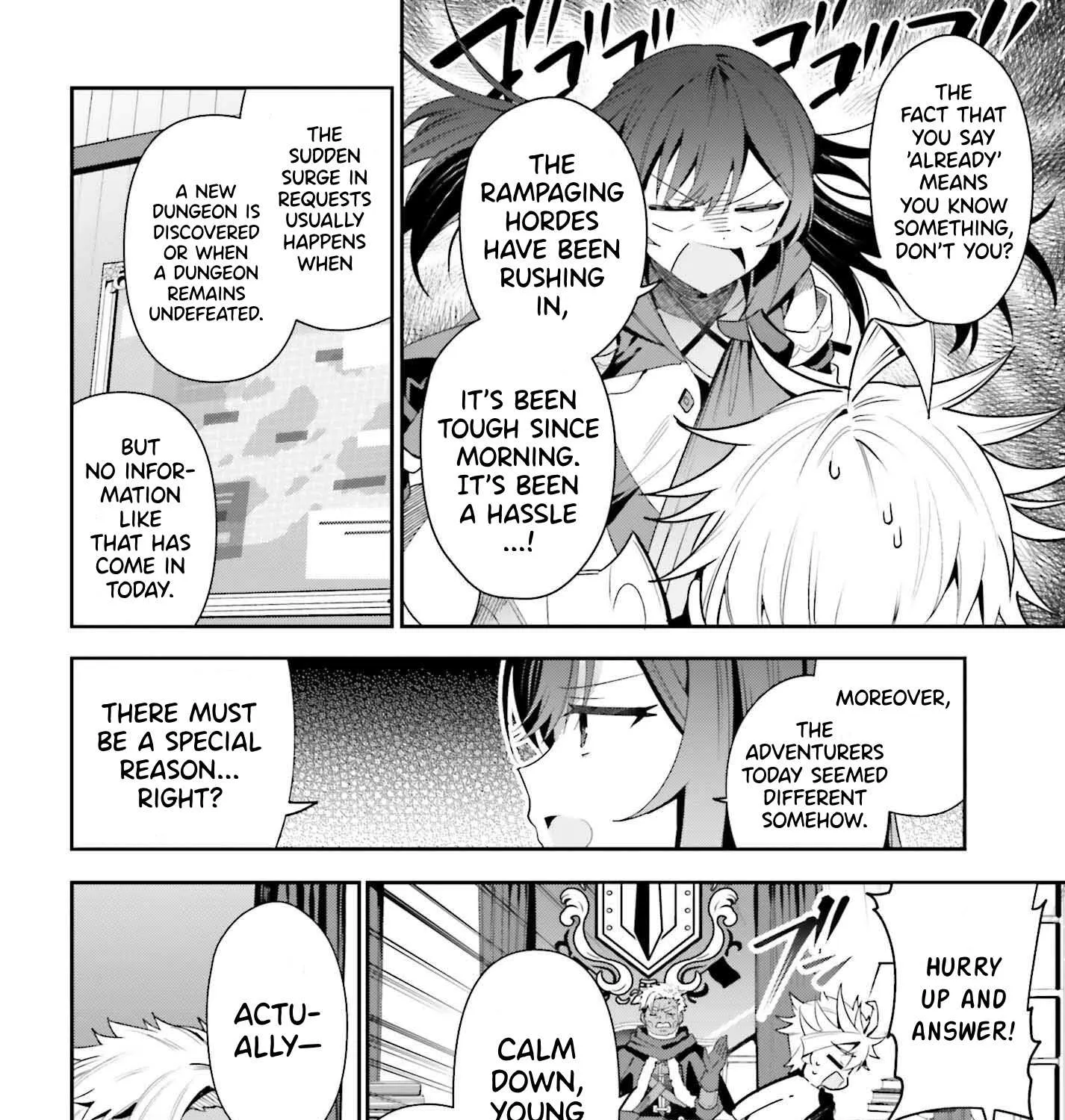 I’m the guild receptionist, but since I don’t want to work overtime, I think I’ll just solo the boss Chapter 25 page 35 - 
