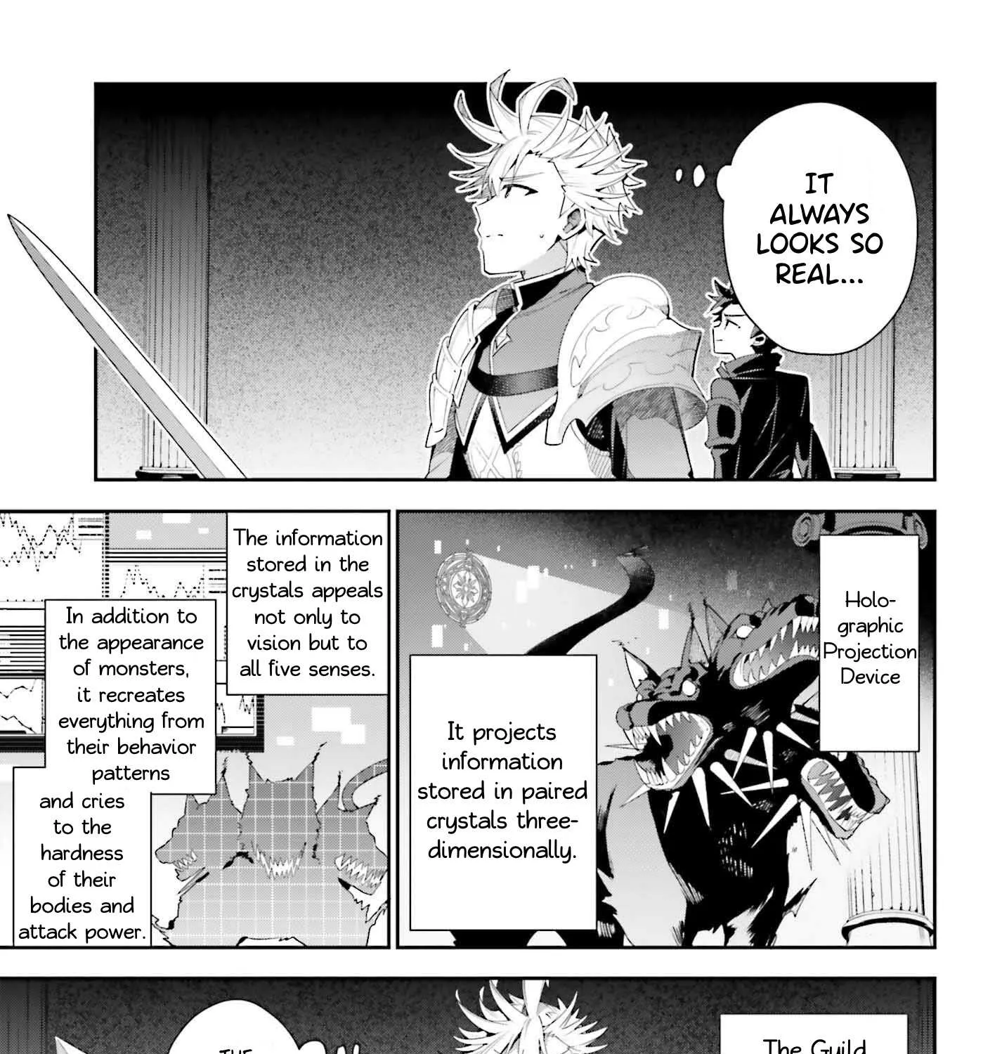 I’m the guild receptionist, but since I don’t want to work overtime, I think I’ll just solo the boss Chapter 25 page 5 - 
