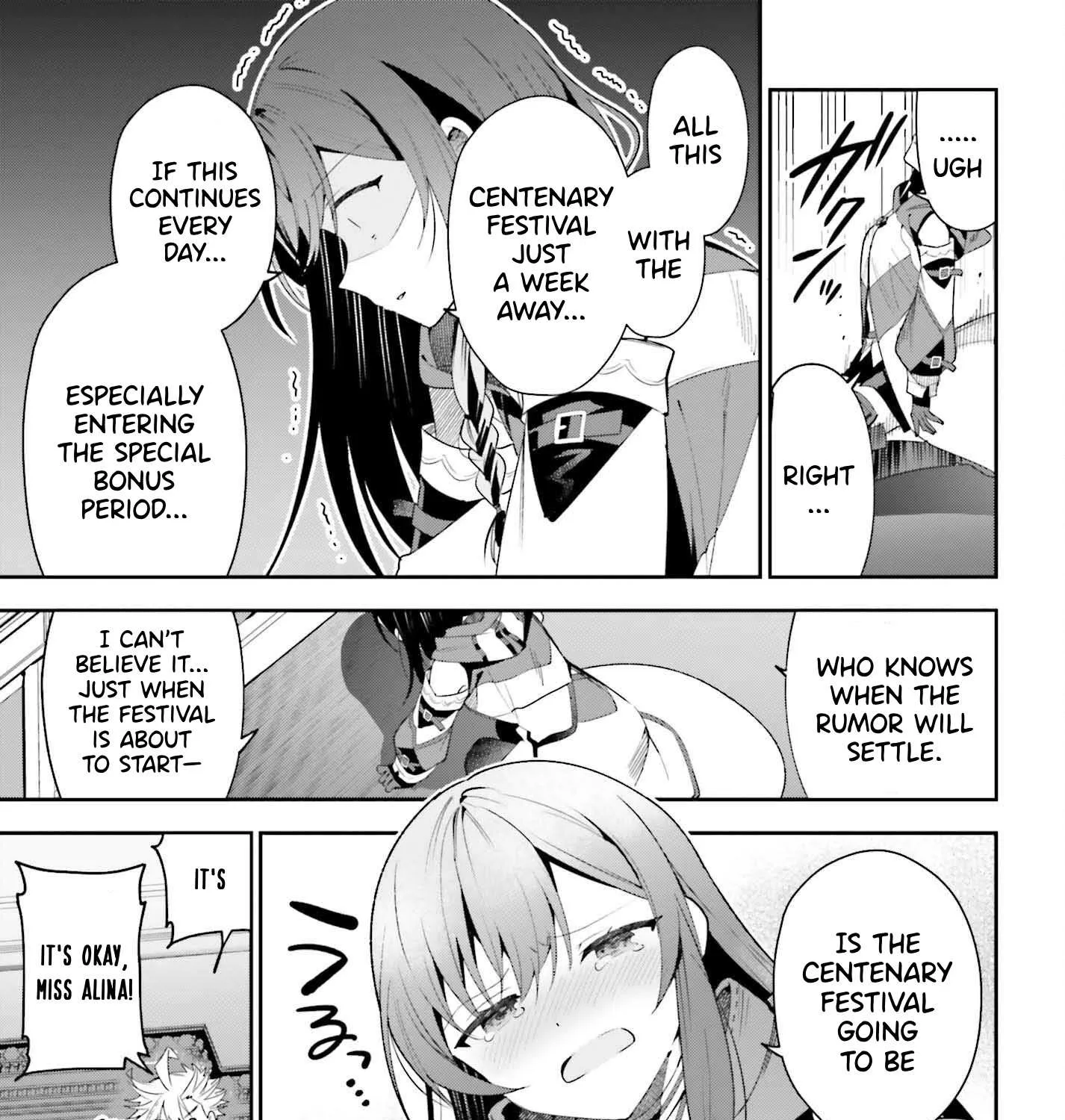 I’m the guild receptionist, but since I don’t want to work overtime, I think I’ll just solo the boss Chapter 25 page 49 - 
