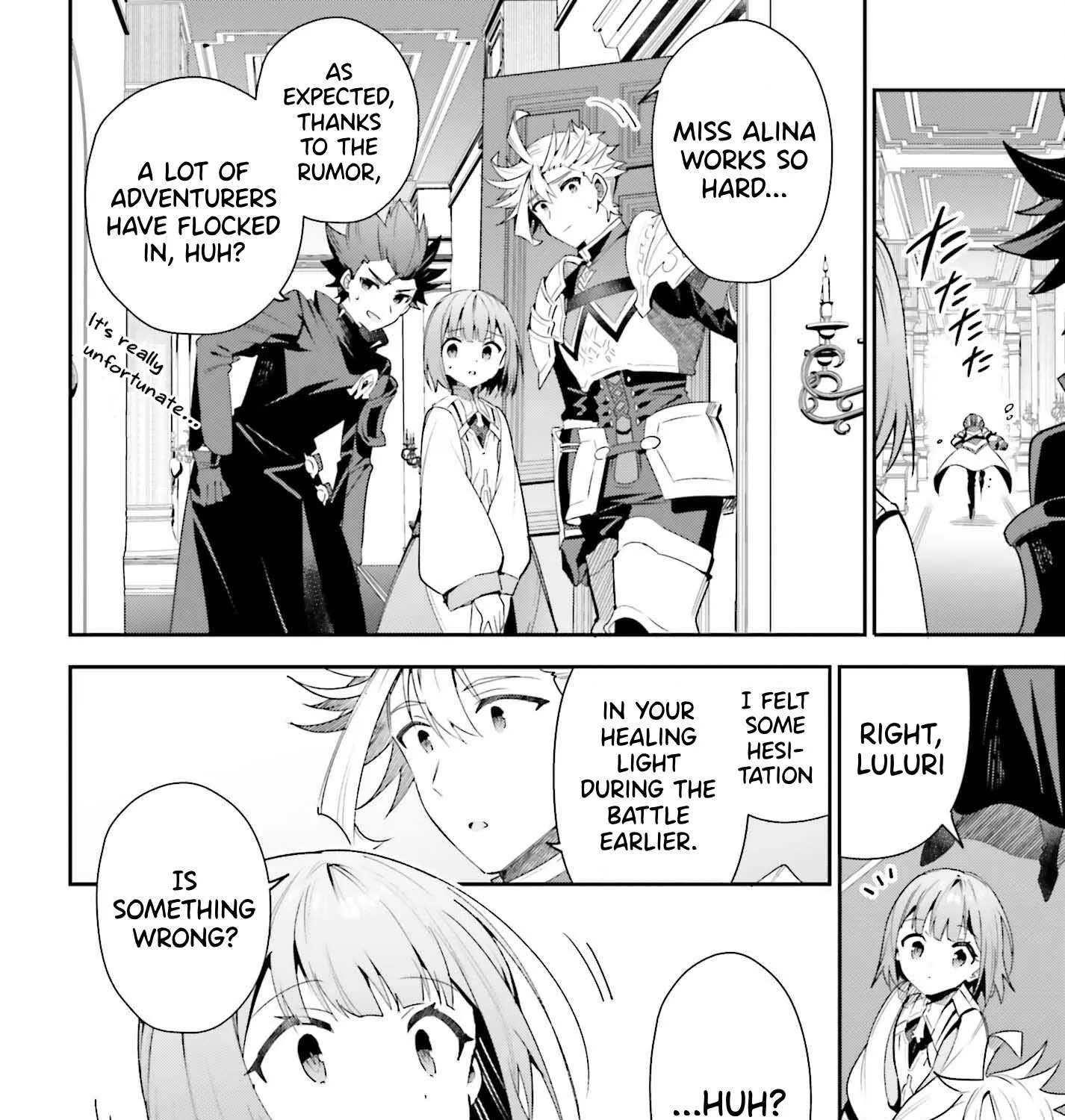 I’m the guild receptionist, but since I don’t want to work overtime, I think I’ll just solo the boss Chapter 25 page 55 - 