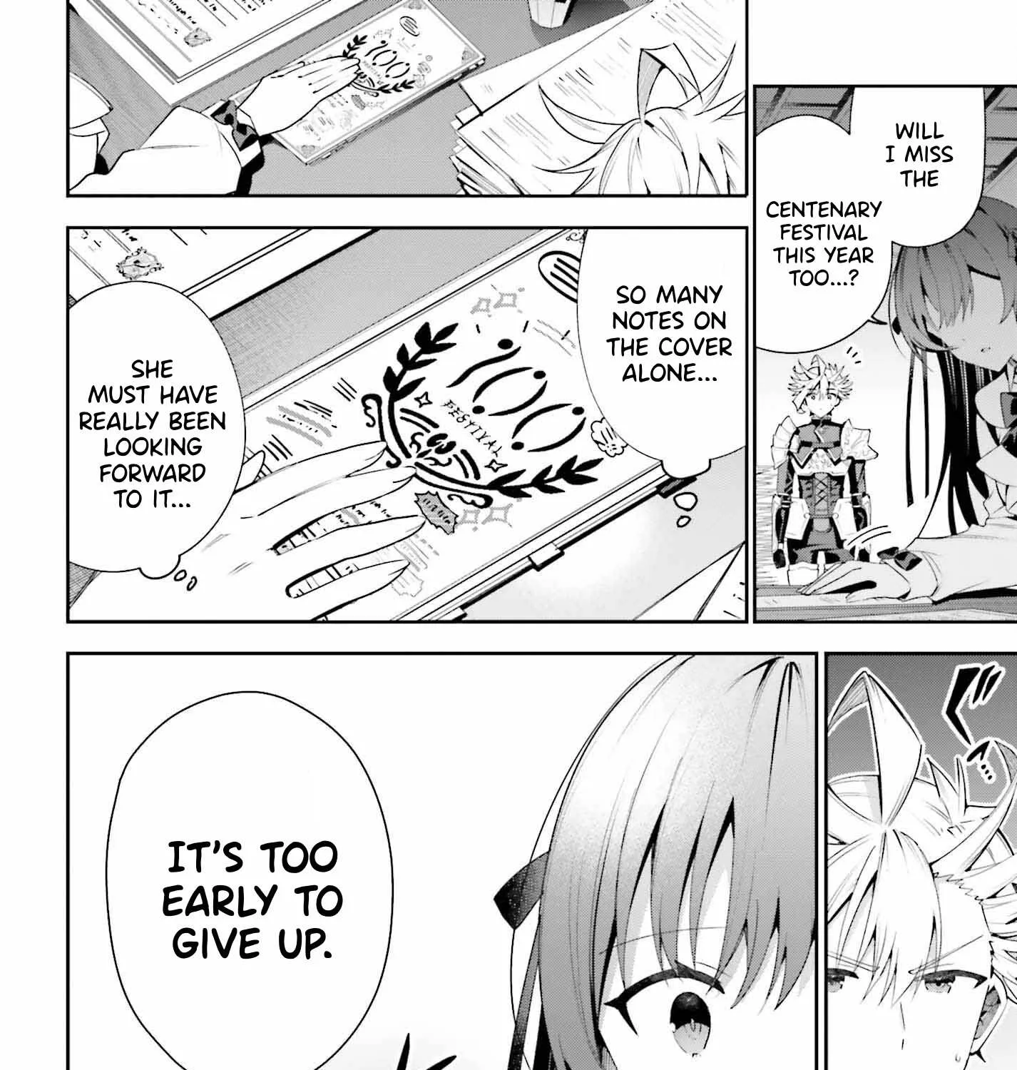 I’m the guild receptionist, but since I don’t want to work overtime, I think I’ll just solo the boss Chapter 26 page 24 - 