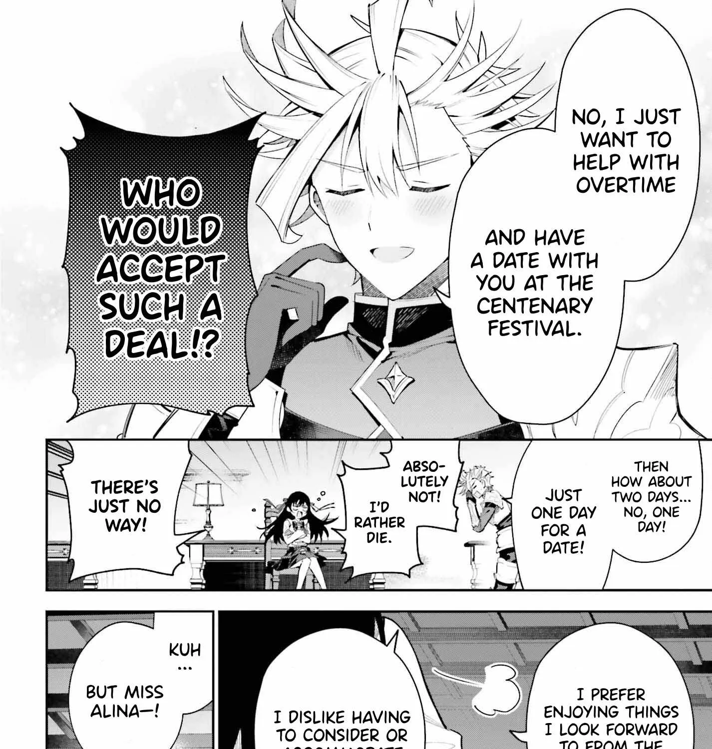 I’m the guild receptionist, but since I don’t want to work overtime, I think I’ll just solo the boss Chapter 26 page 28 - 