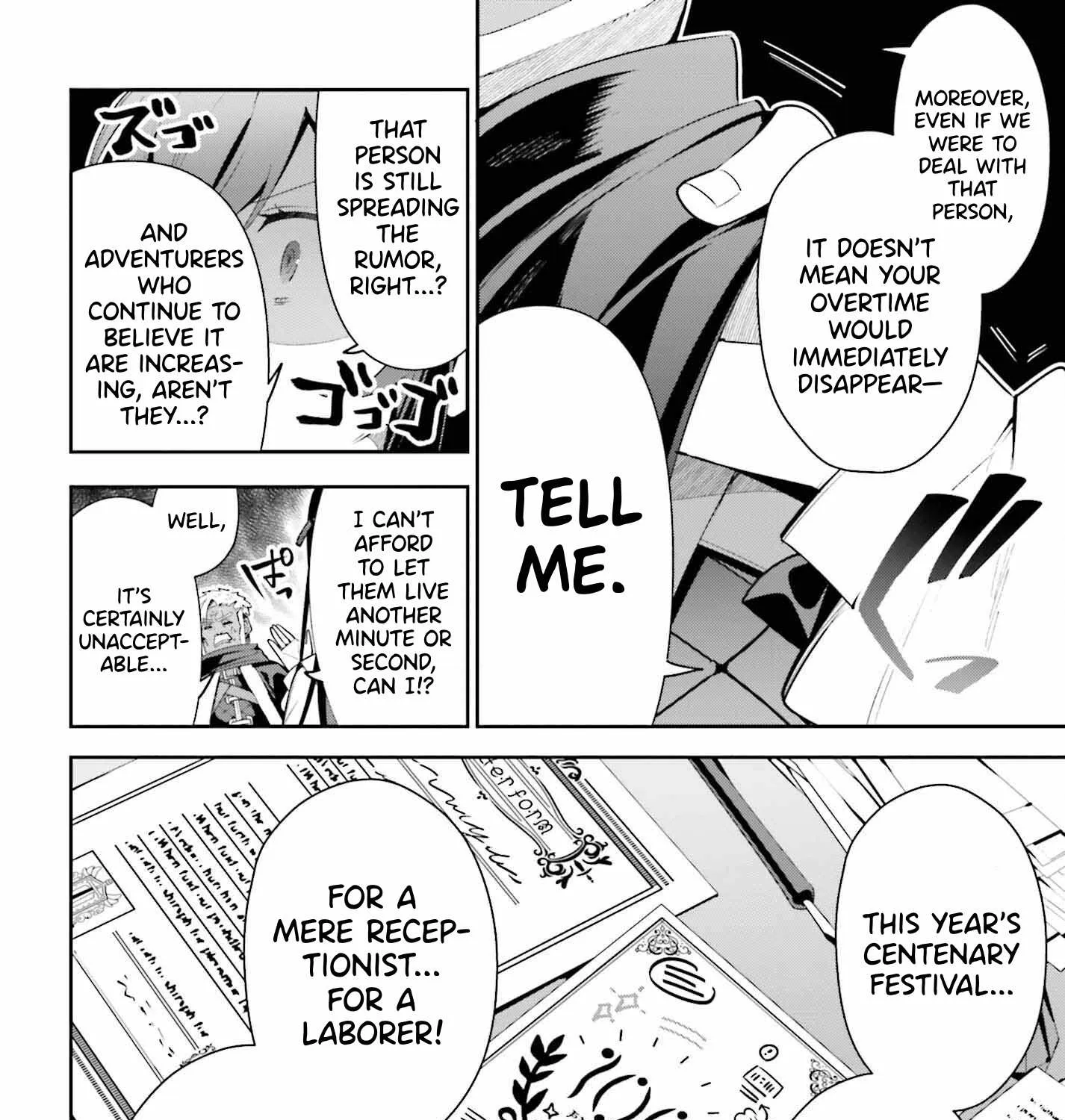 I’m the guild receptionist, but since I don’t want to work overtime, I think I’ll just solo the boss Chapter 26 page 40 - 