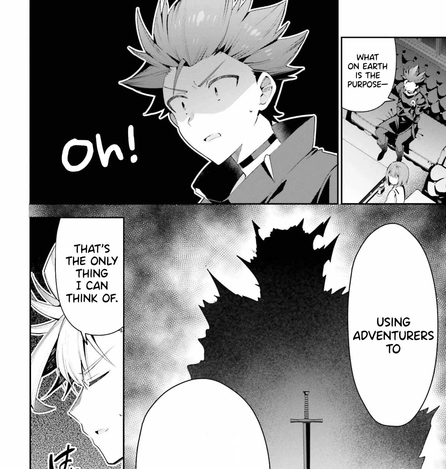 I’m the guild receptionist, but since I don’t want to work overtime, I think I’ll just solo the boss Chapter 26 page 8 - 