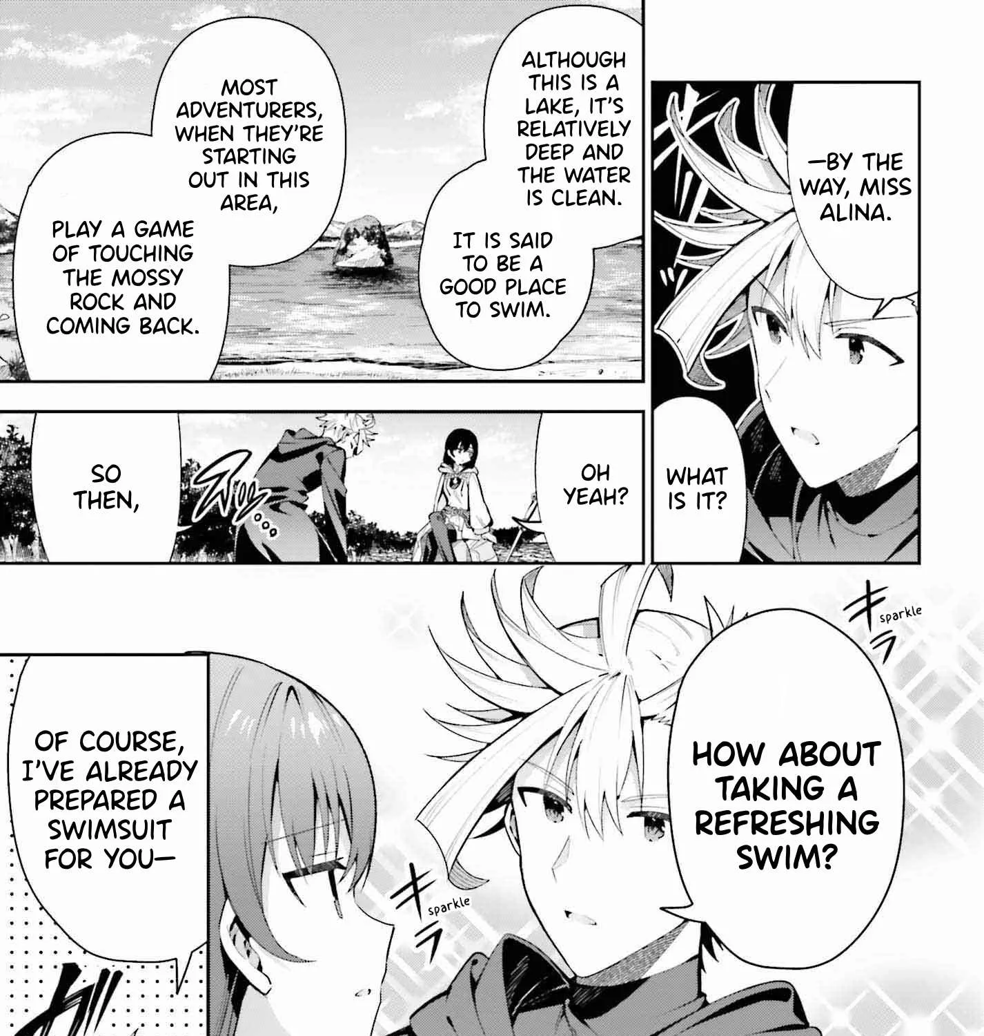 I’m the guild receptionist, but since I don’t want to work overtime, I think I’ll just solo the boss Chapter 27 page 15 - 