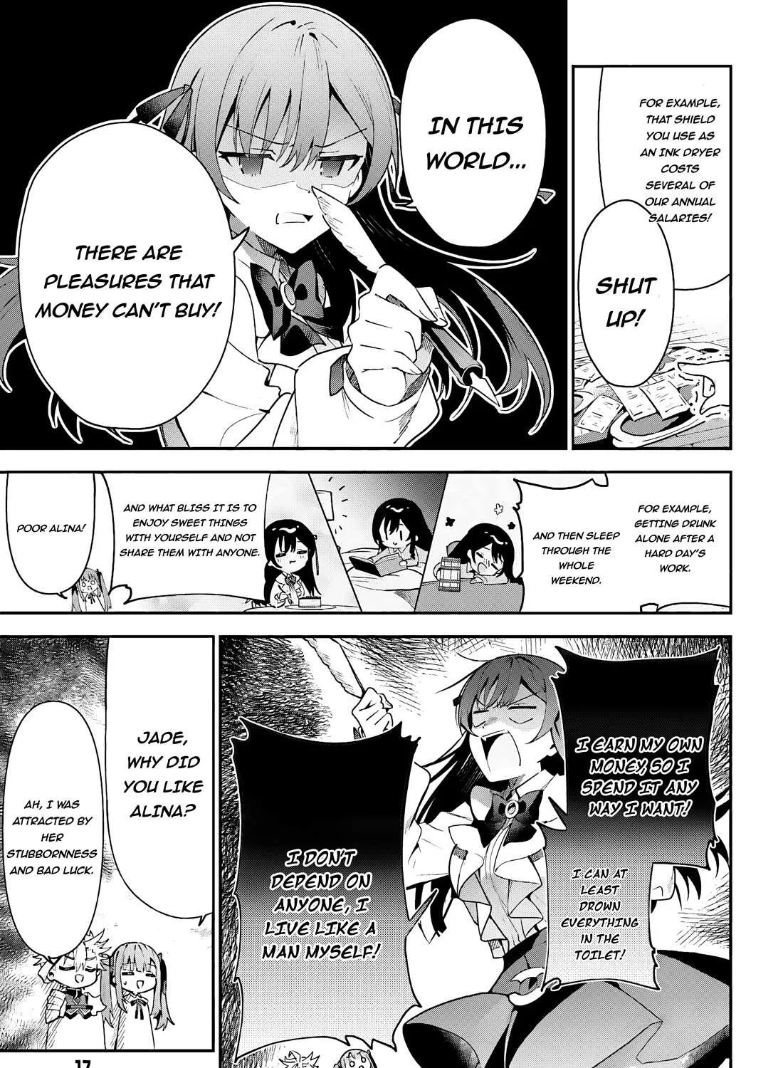 I’m the guild receptionist, but since I don’t want to work overtime, I think I’ll just solo the boss Chapter 28.1 page 20 - 