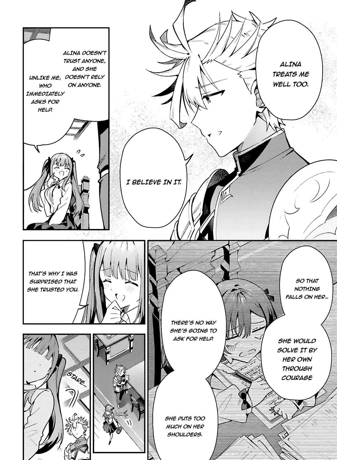 I’m the guild receptionist, but since I don’t want to work overtime, I think I’ll just solo the boss Chapter 28.1 page 24 - 