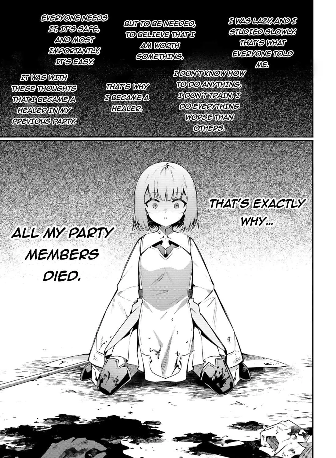 I’m the guild receptionist, but since I don’t want to work overtime, I think I’ll just solo the boss Chapter 28.1 page 4 - 
