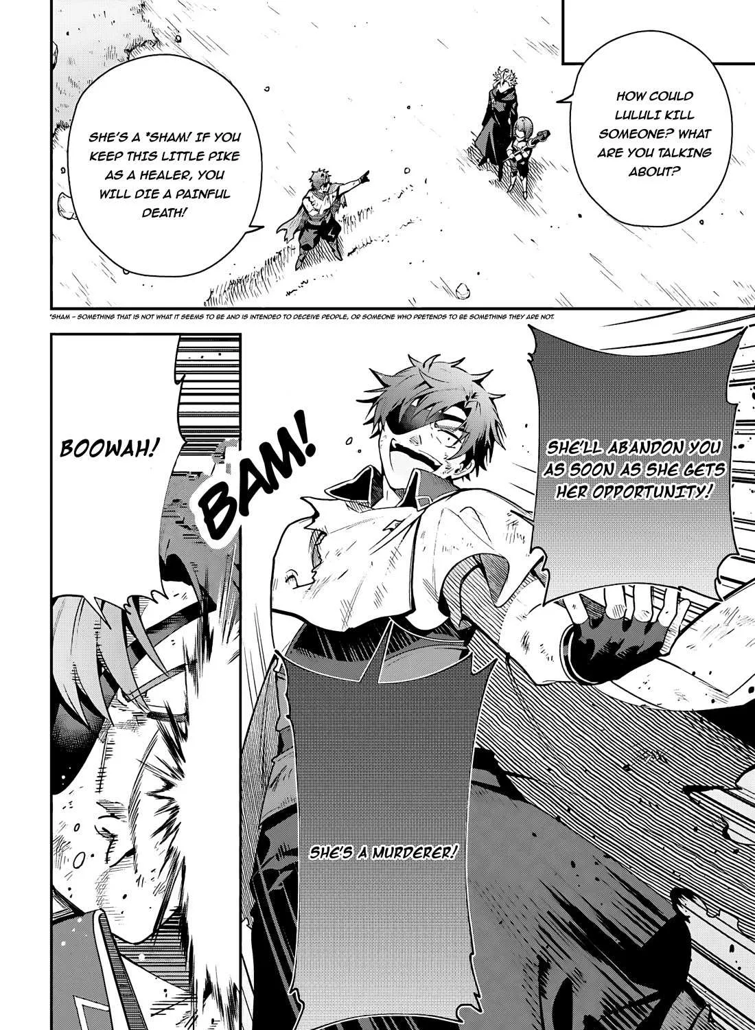 I’m the guild receptionist, but since I don’t want to work overtime, I think I’ll just solo the boss Chapter 28.1 page 6 - 