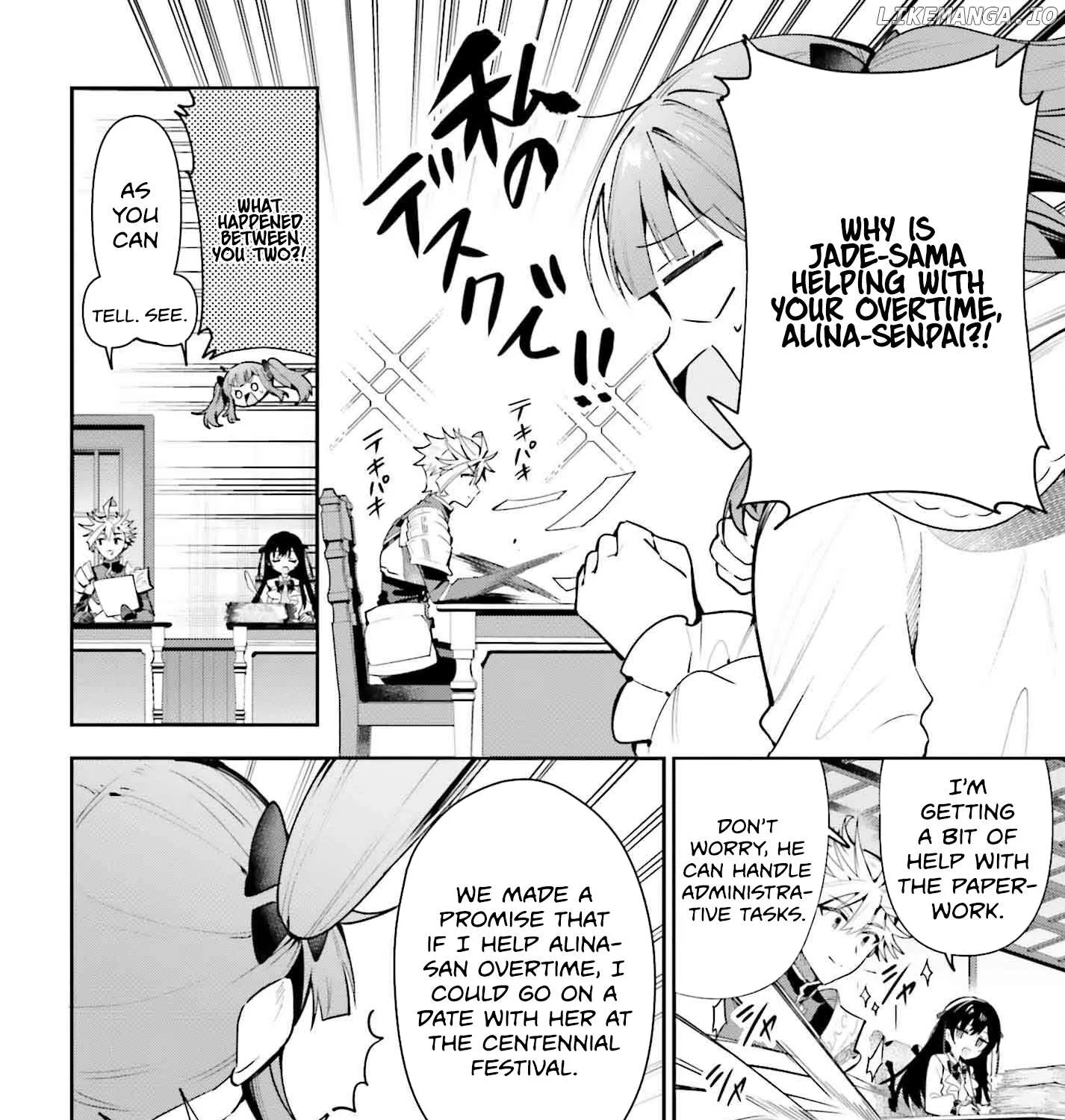 I’m the guild receptionist, but since I don’t want to work overtime, I think I’ll just solo the boss Chapter 28 page 14 - 
