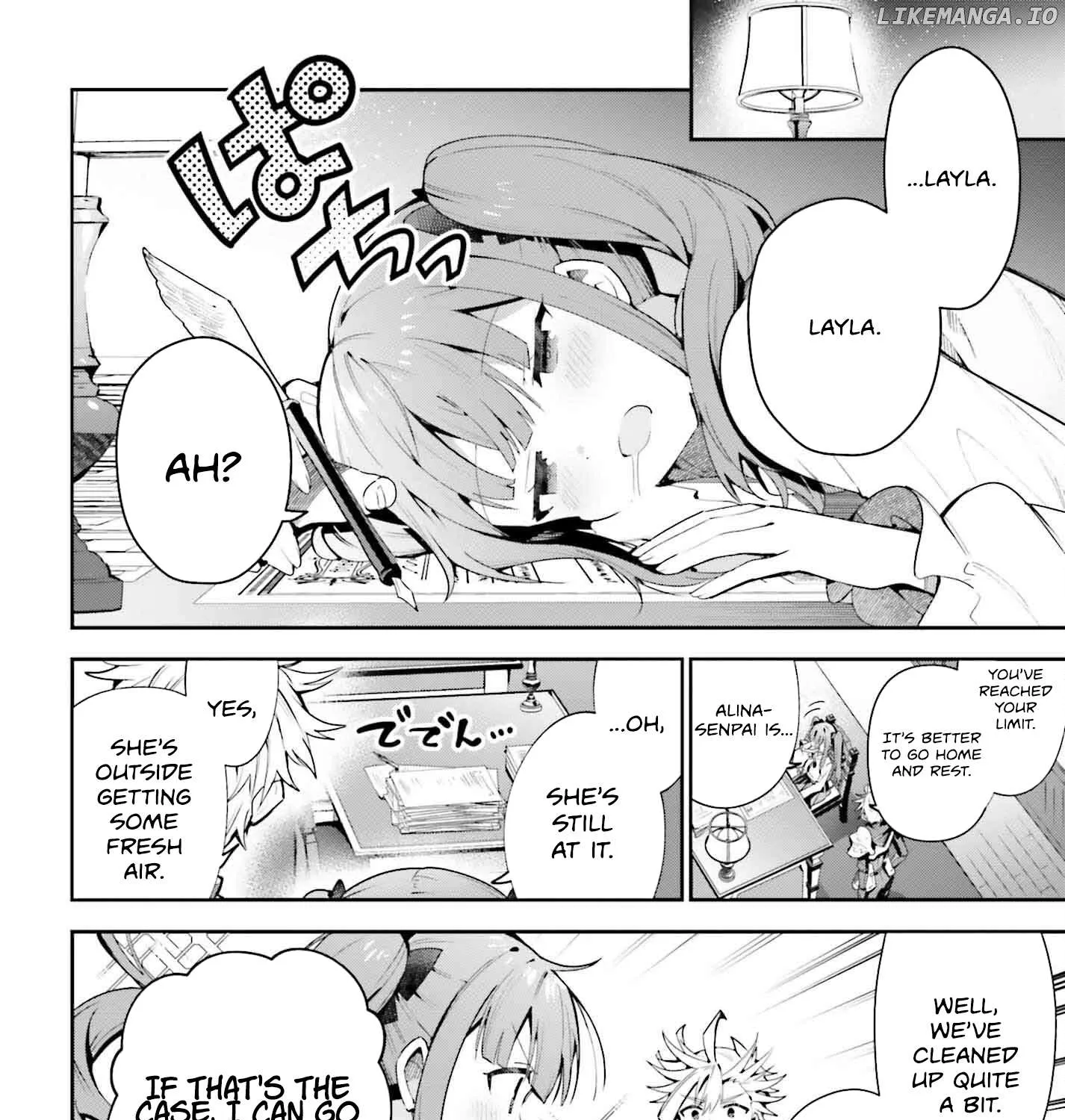 I’m the guild receptionist, but since I don’t want to work overtime, I think I’ll just solo the boss Chapter 28 page 22 - 