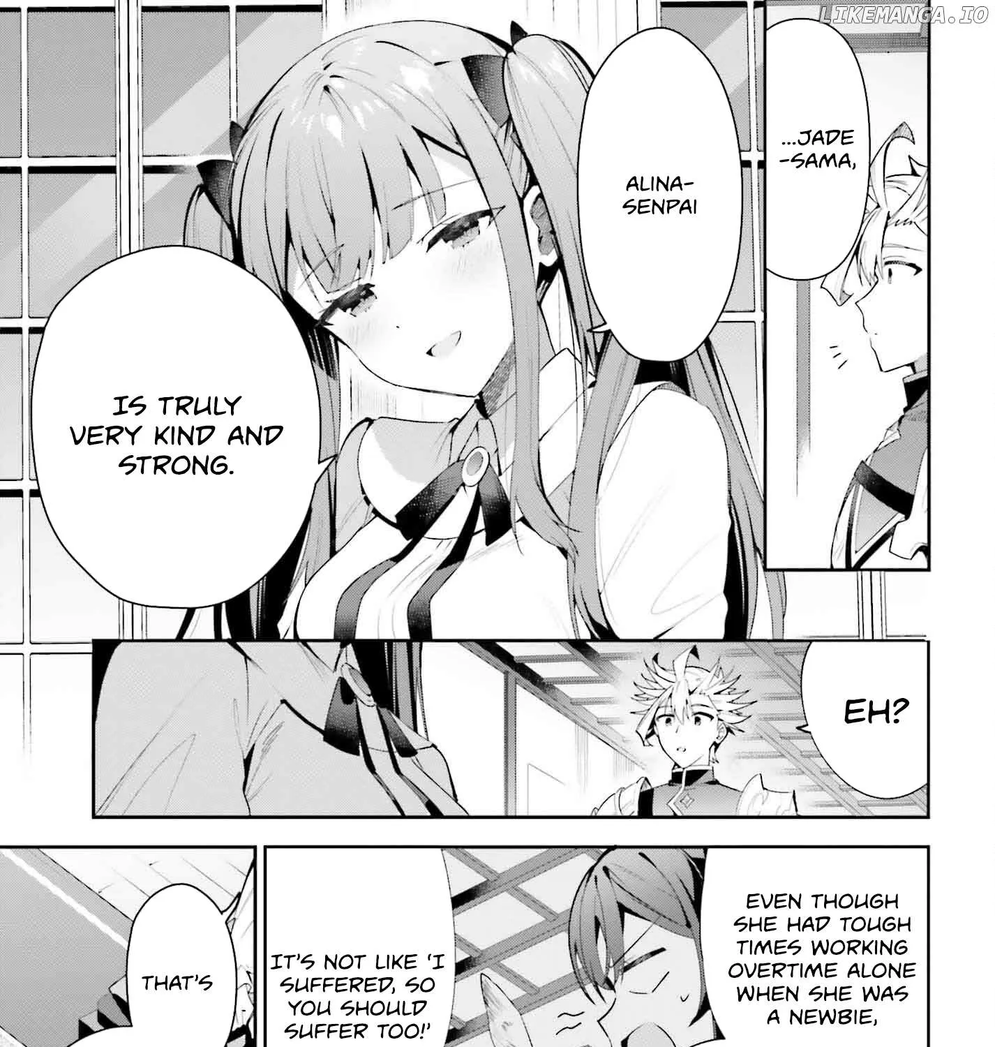 I’m the guild receptionist, but since I don’t want to work overtime, I think I’ll just solo the boss Chapter 28 page 24 - 