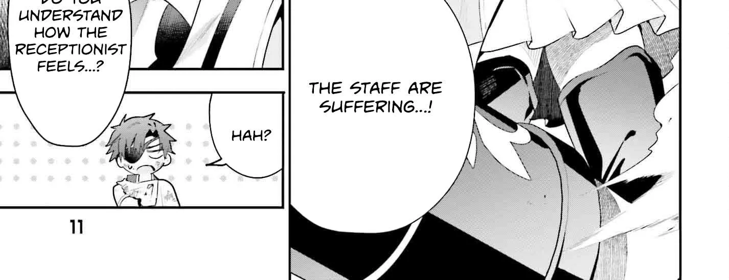 I’m the guild receptionist, but since I don’t want to work overtime, I think I’ll just solo the boss Chapter 28 page 9 - 