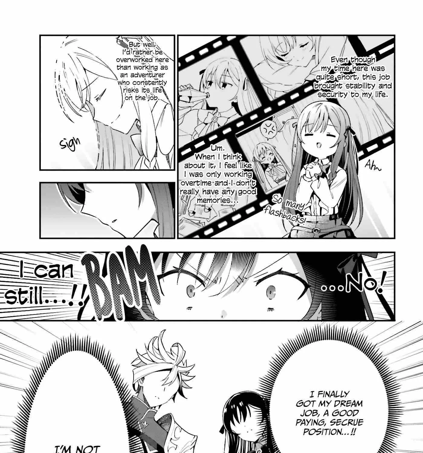 I’m the guild receptionist, but since I don’t want to work overtime, I think I’ll just solo the boss Chapter 3 page 18 - 