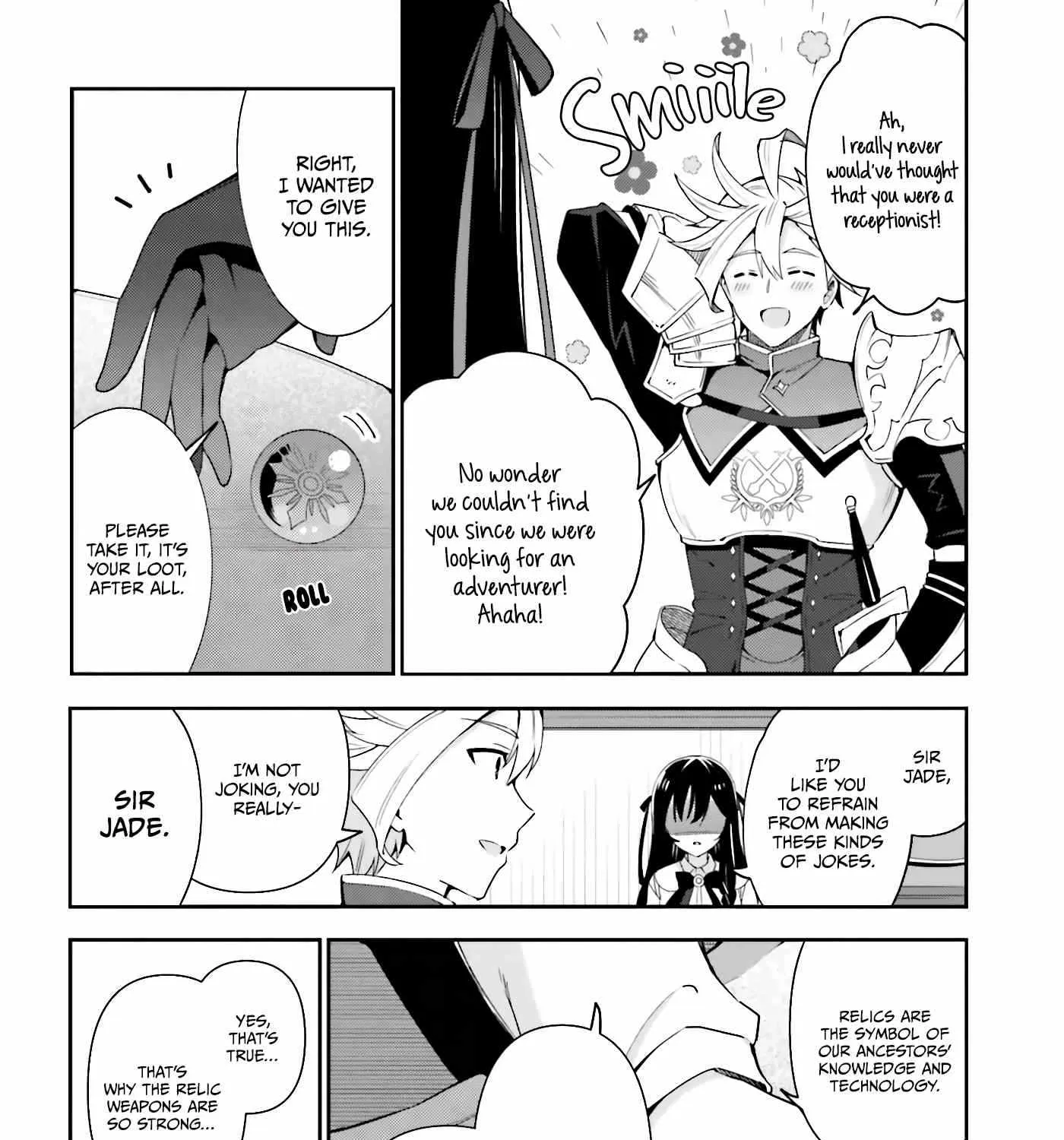 I’m the guild receptionist, but since I don’t want to work overtime, I think I’ll just solo the boss Chapter 3 page 20 - 