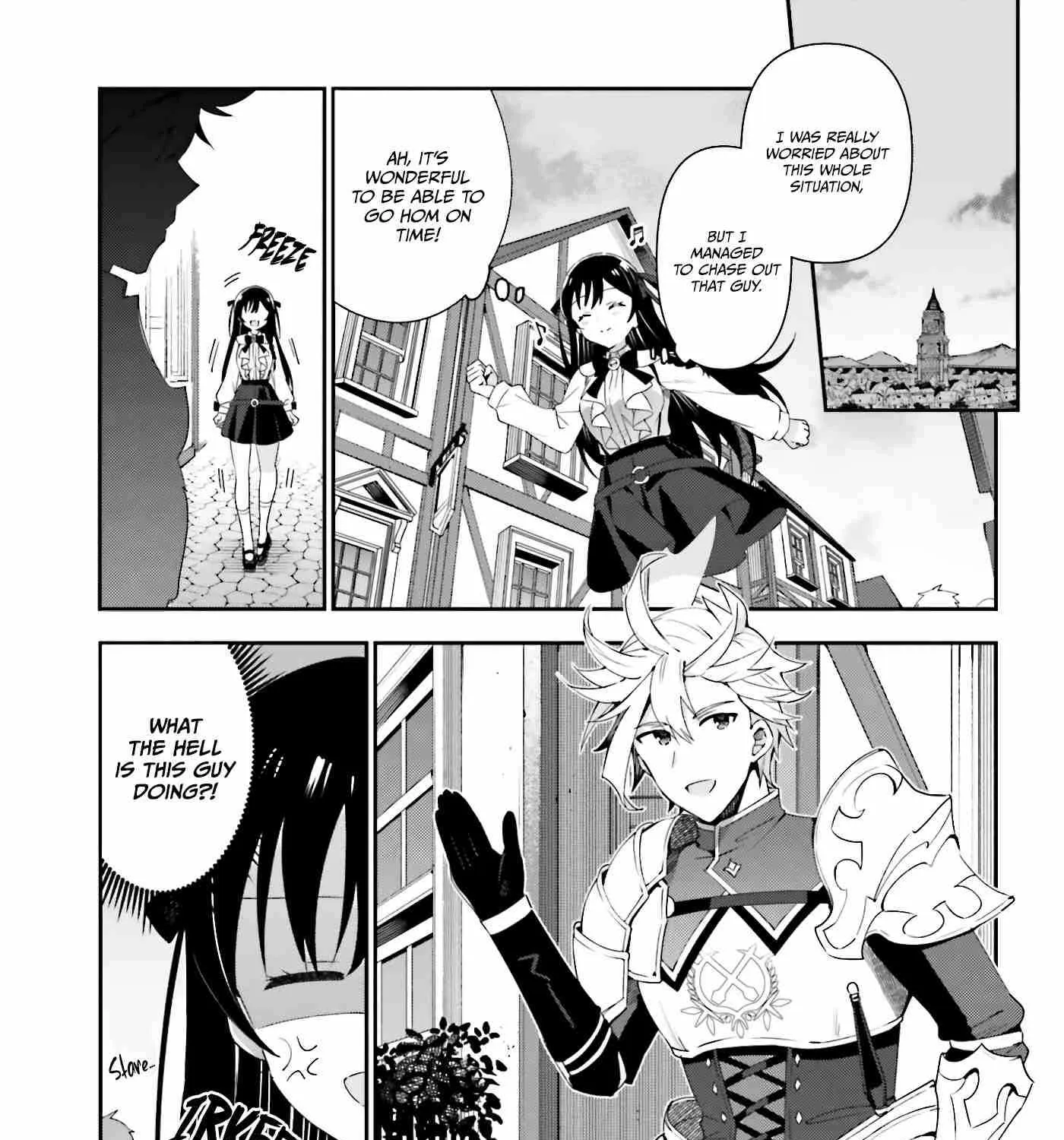 I’m the guild receptionist, but since I don’t want to work overtime, I think I’ll just solo the boss Chapter 3 page 26 - 