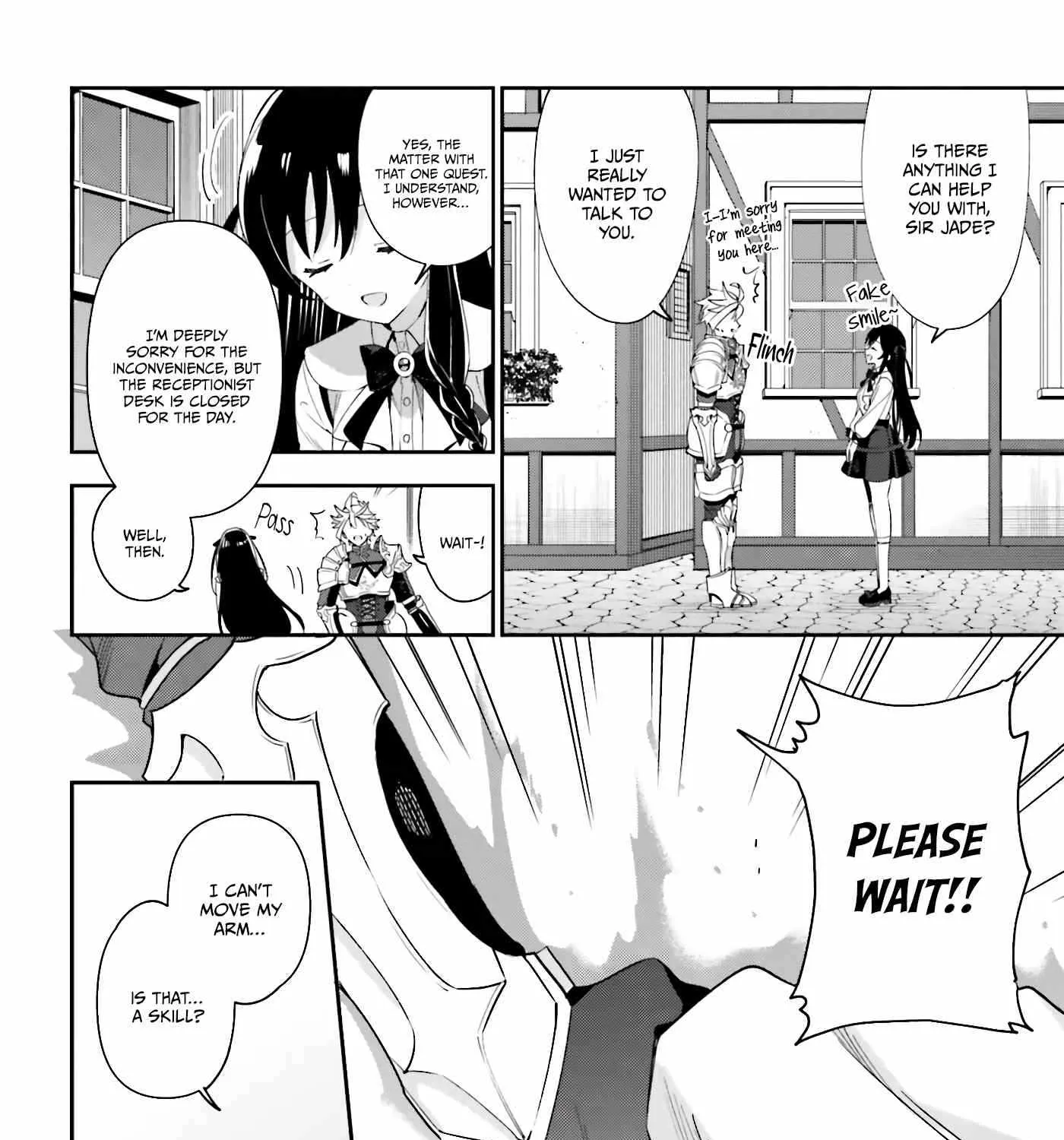 I’m the guild receptionist, but since I don’t want to work overtime, I think I’ll just solo the boss Chapter 3 page 28 - 