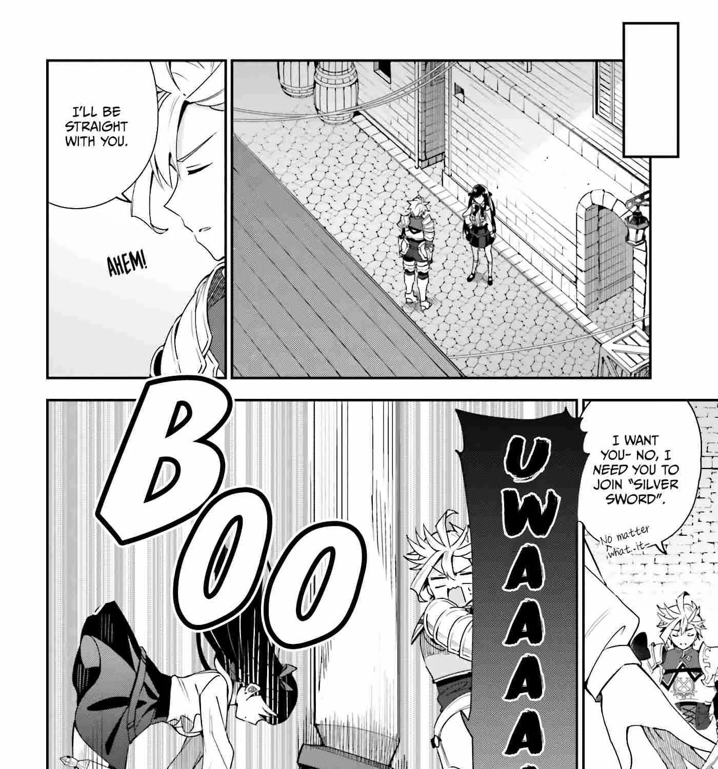I’m the guild receptionist, but since I don’t want to work overtime, I think I’ll just solo the boss Chapter 3 page 32 - 