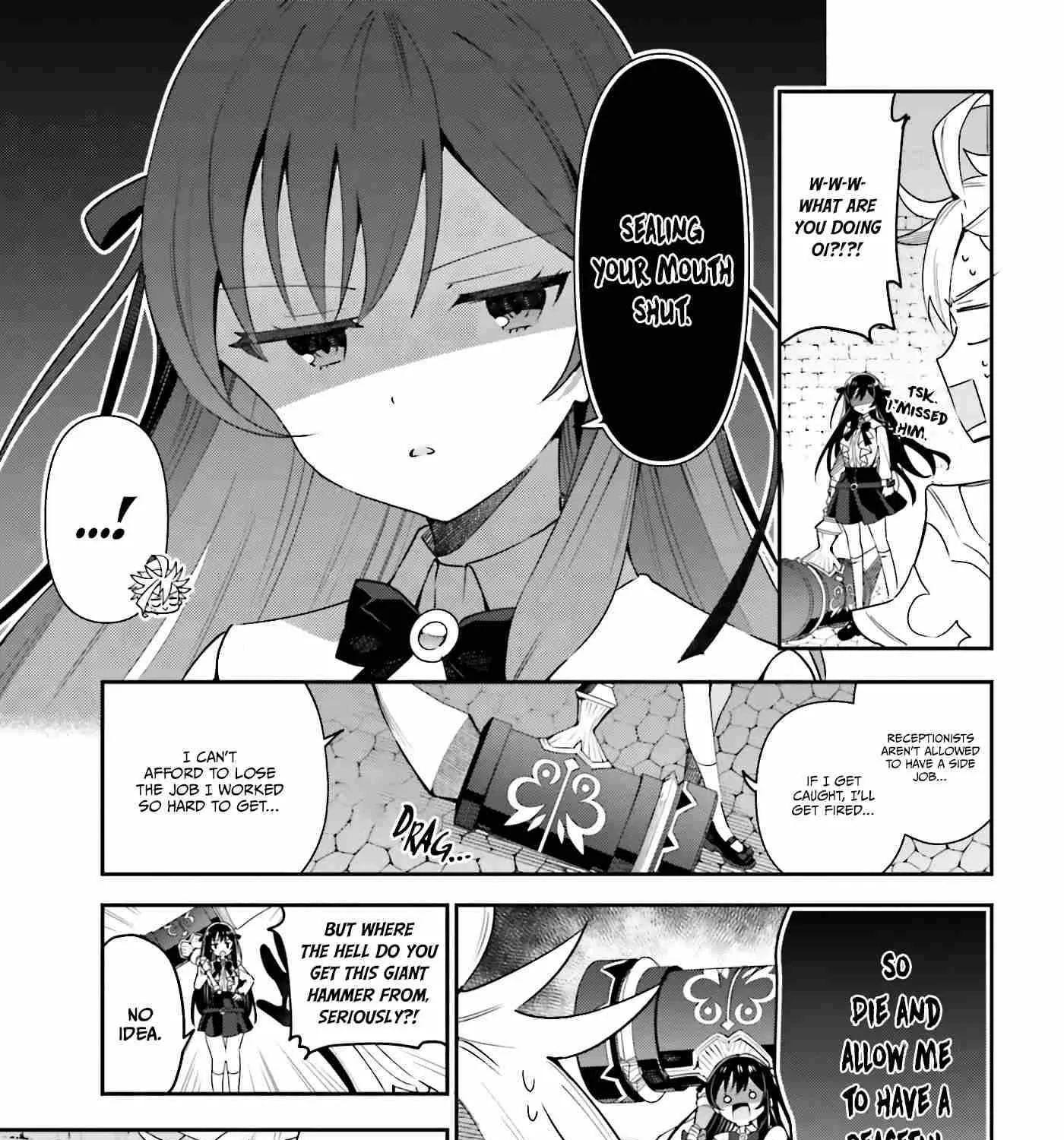 I’m the guild receptionist, but since I don’t want to work overtime, I think I’ll just solo the boss Chapter 3 page 34 - 