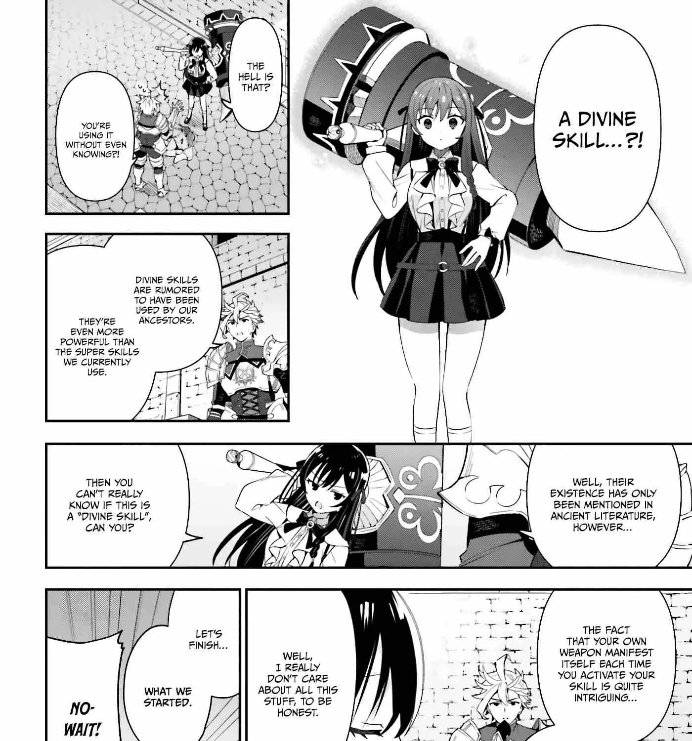 I’m the guild receptionist, but since I don’t want to work overtime, I think I’ll just solo the boss Chapter 3 page 36 - 