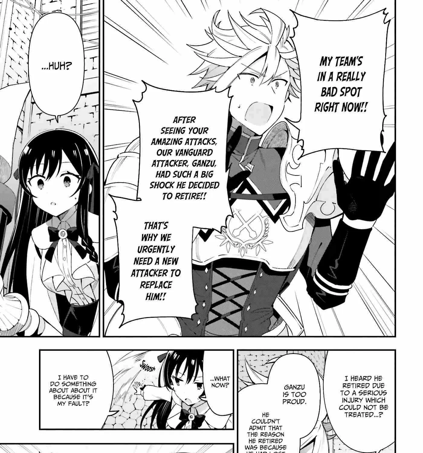 I’m the guild receptionist, but since I don’t want to work overtime, I think I’ll just solo the boss Chapter 3 page 38 - 