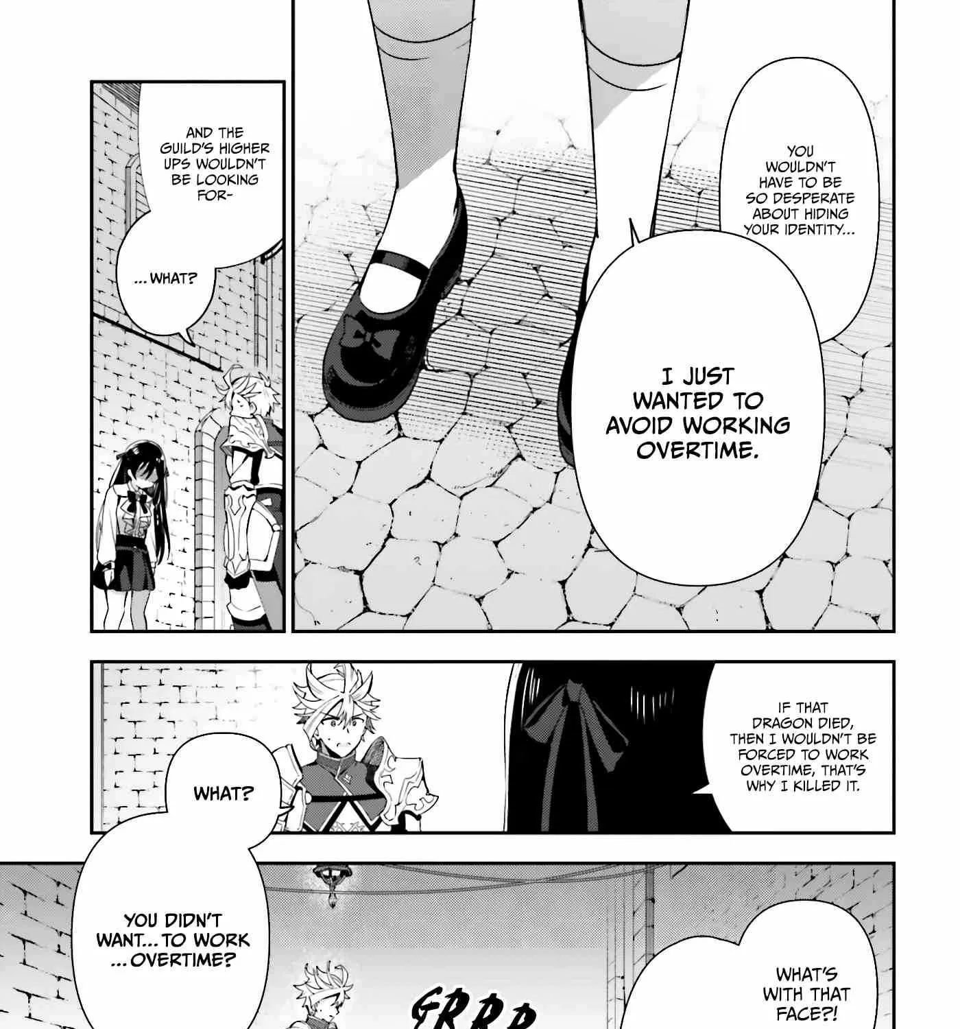 I’m the guild receptionist, but since I don’t want to work overtime, I think I’ll just solo the boss Chapter 3 page 46 - 