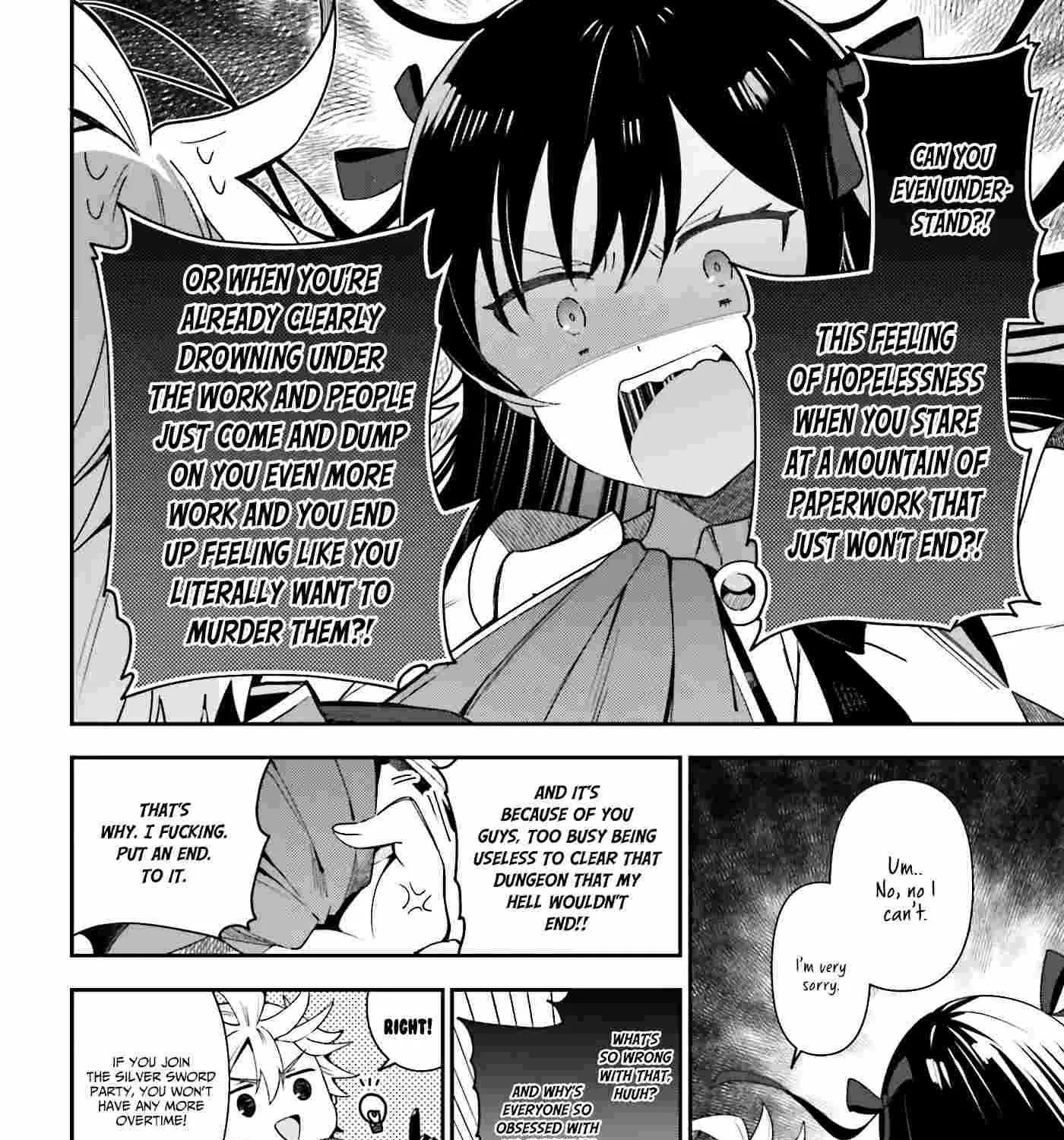 I’m the guild receptionist, but since I don’t want to work overtime, I think I’ll just solo the boss Chapter 3 page 48 - 