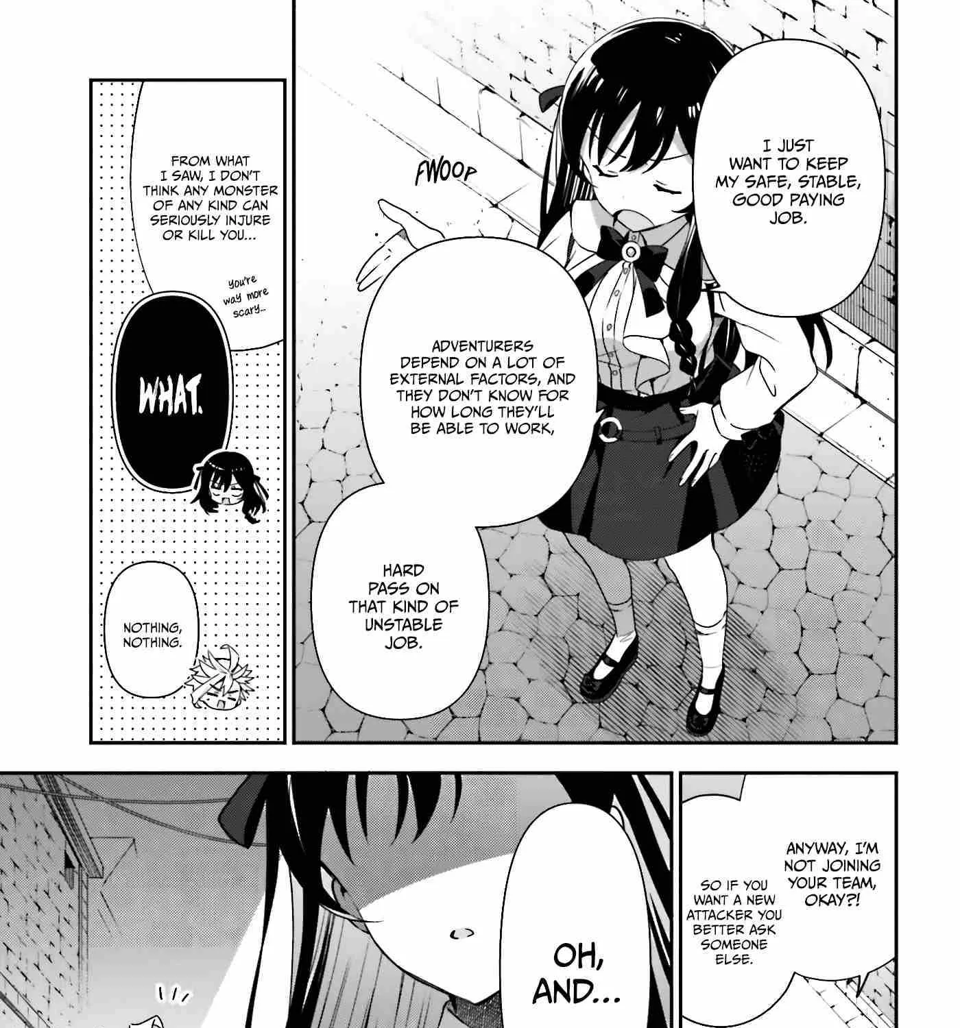 I’m the guild receptionist, but since I don’t want to work overtime, I think I’ll just solo the boss Chapter 3 page 50 - 